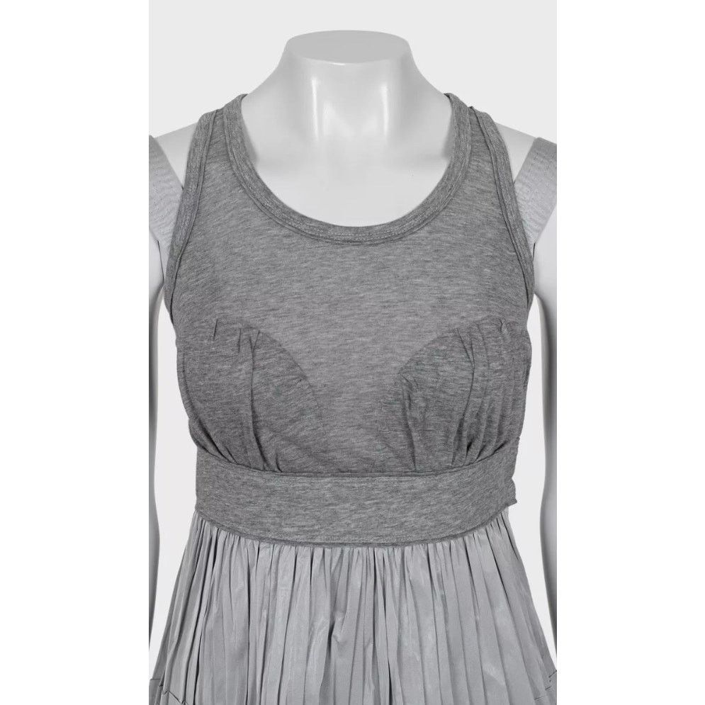 Louis Vuitton Louis Vuitton Gray Pleated Tank Top - Size 36/S Size XS / US 0-2 / IT 36-38 - 4 Thumbnail