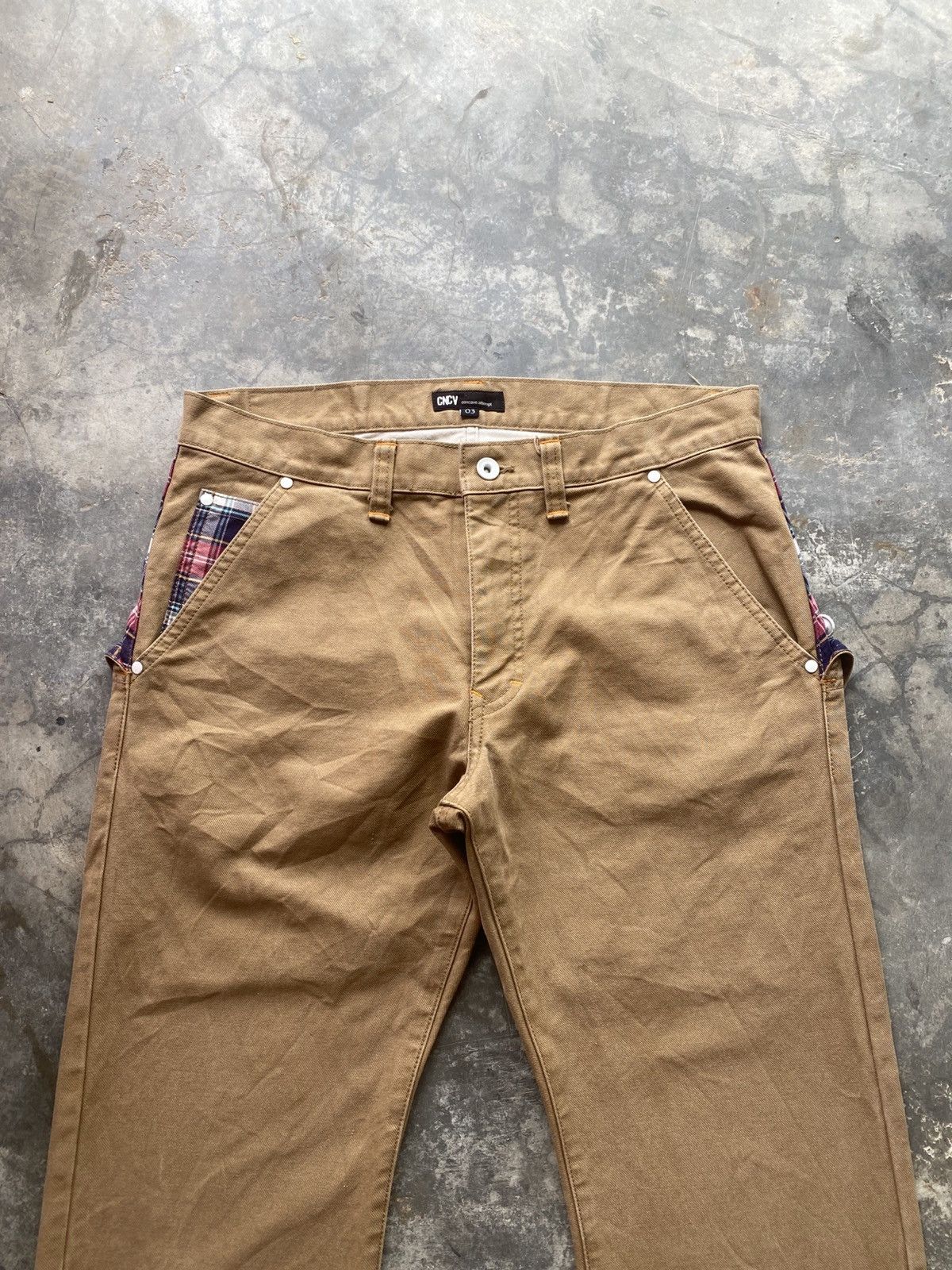 Japanese Brand CONCAVE ATTEMPT Double Butt Pant Size US 32 / EU 48 - 10 Thumbnail