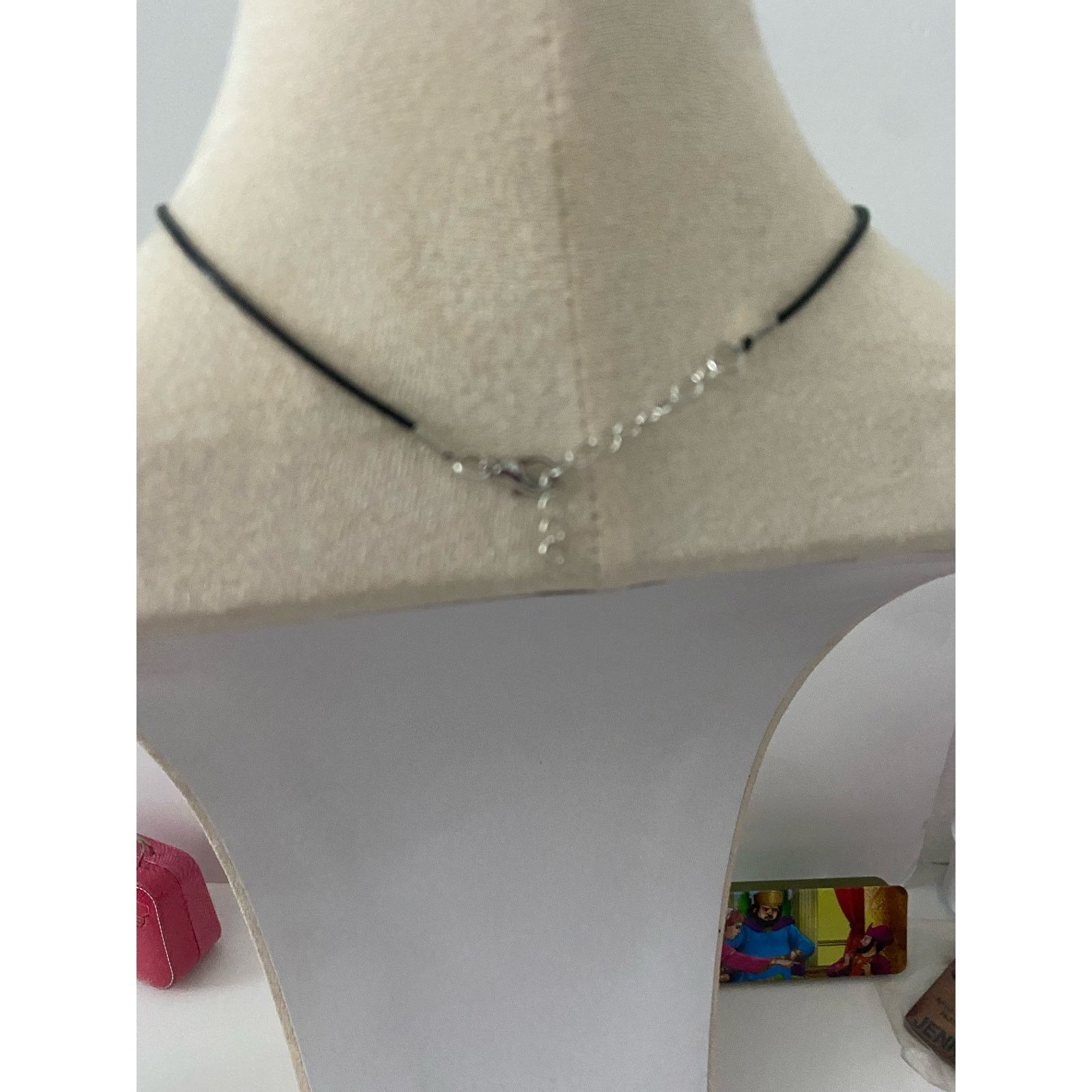 Handmade colorful wood pendant necklace Size ONE SIZE - 3 Thumbnail