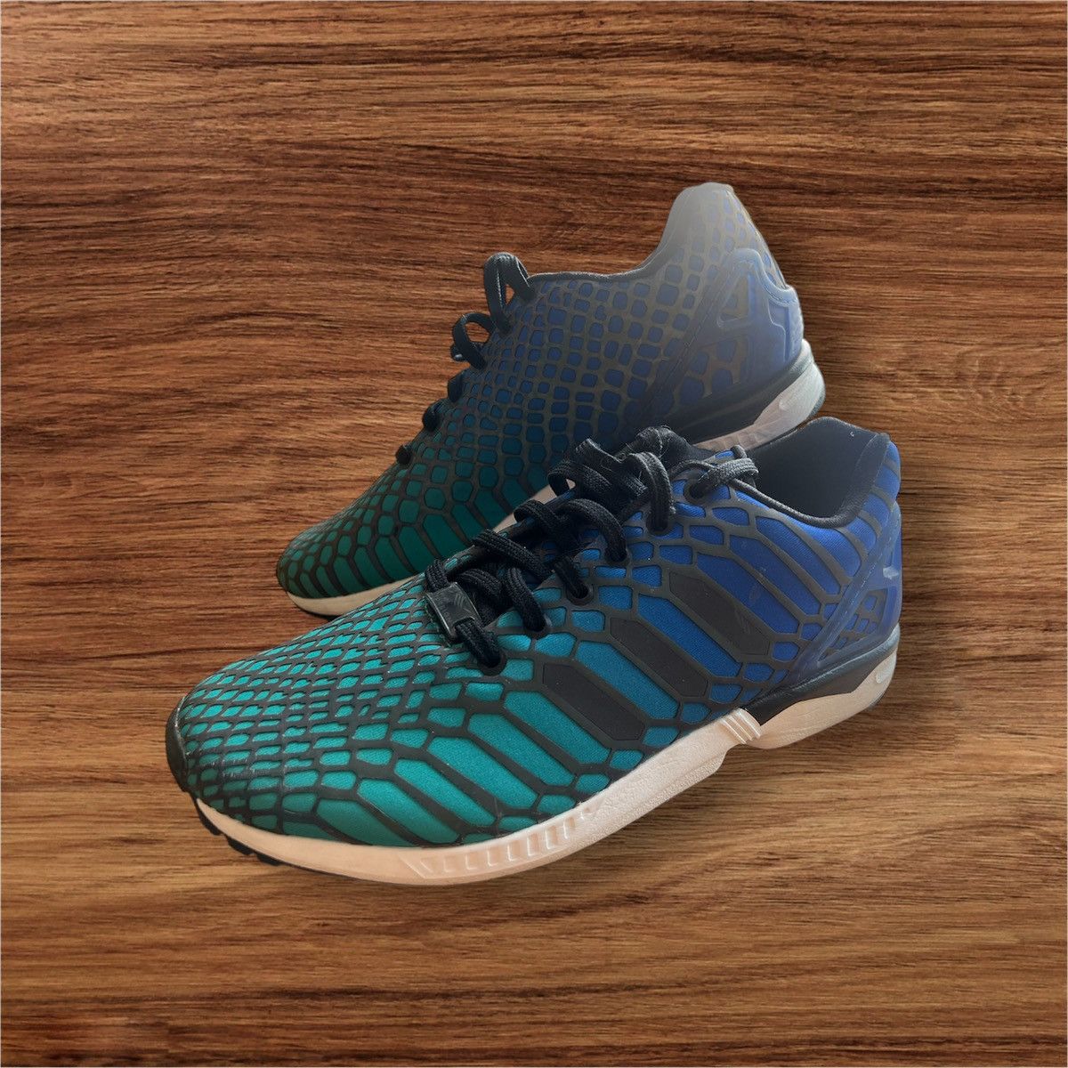 Adidas Adidas Torsion PYV 702001 Blue Strips Running Shoes Size 10 Size US 10 / EU 43 - 2 Thumbnail