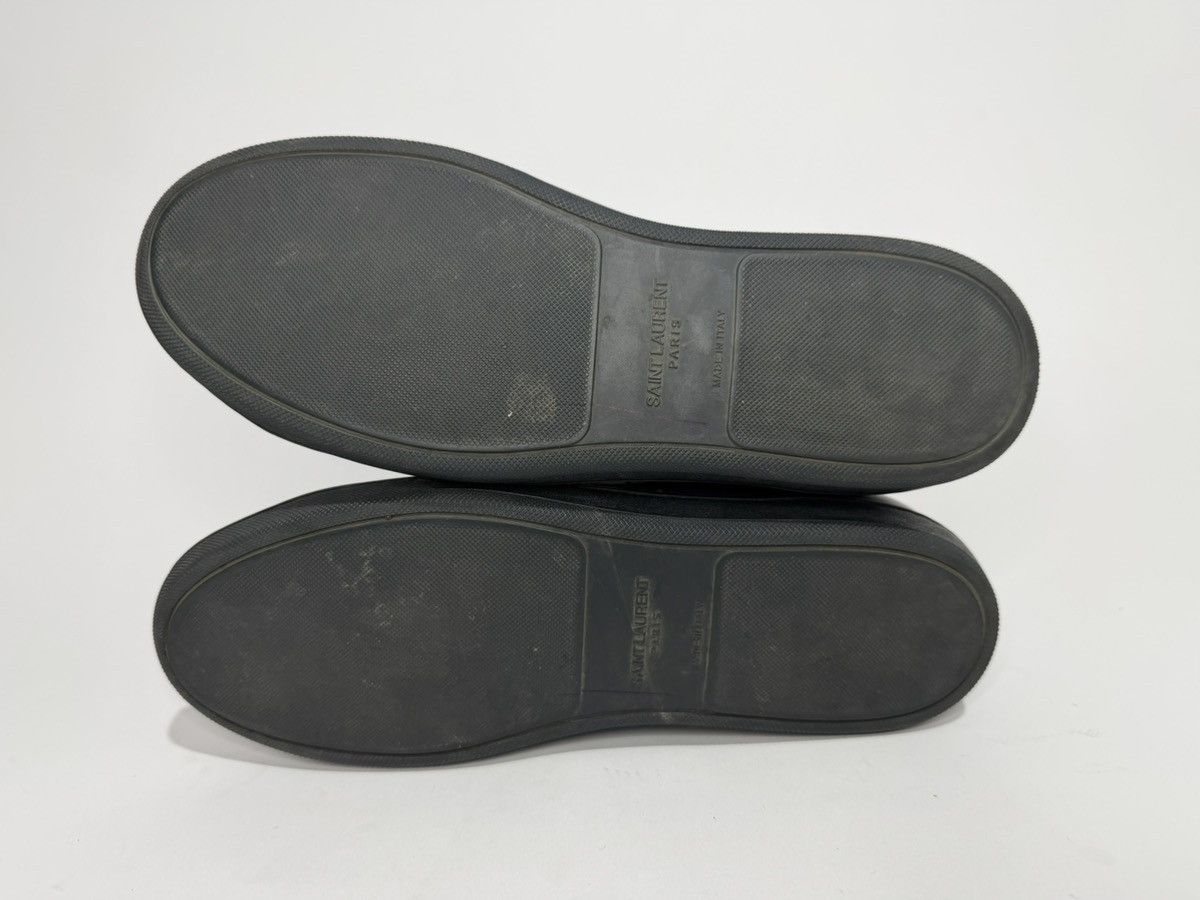 Saint Laurent Paris Saint Laurent blue Leather Andy Low Top Sneakers Size 42 EU Size US 9 / EU 42 - 7 Thumbnail