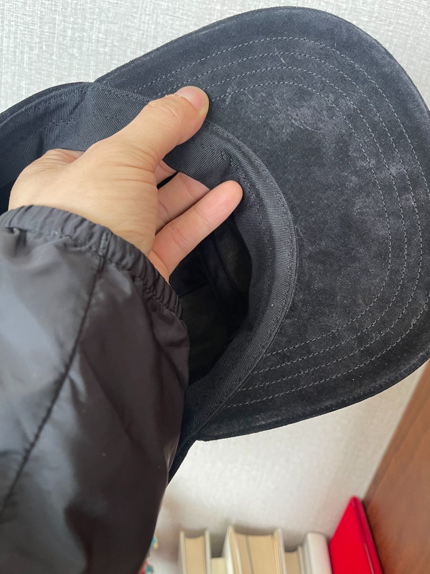 Hender Scheme Hender Suede Hand-Stitched Cap Size ONE SIZE - 5 Thumbnail
