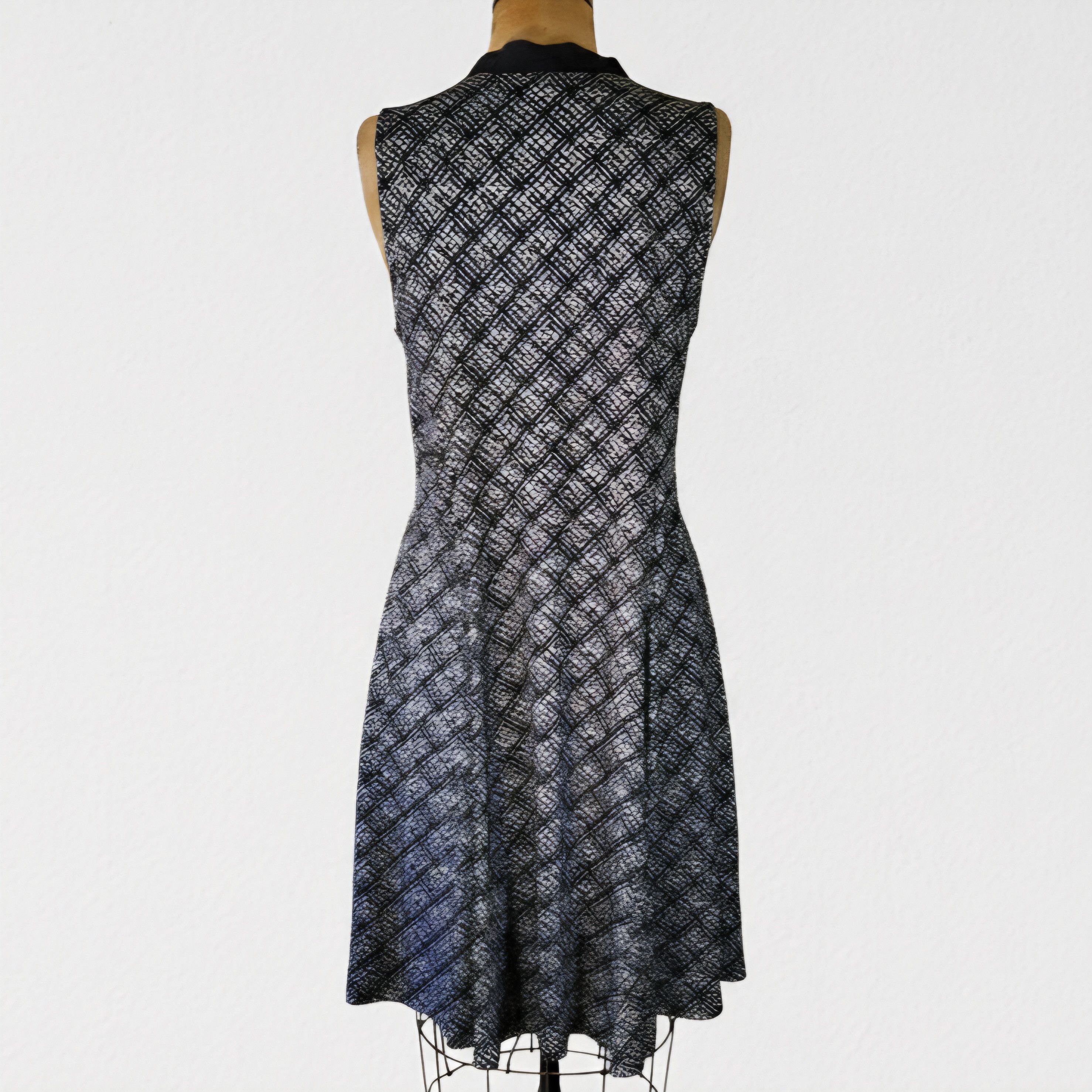 Other NY Collection Size 1XL Dress Sleeveless Tie Neck Black Size XL / US 12-14 / IT 48-50 - 4 Thumbnail
