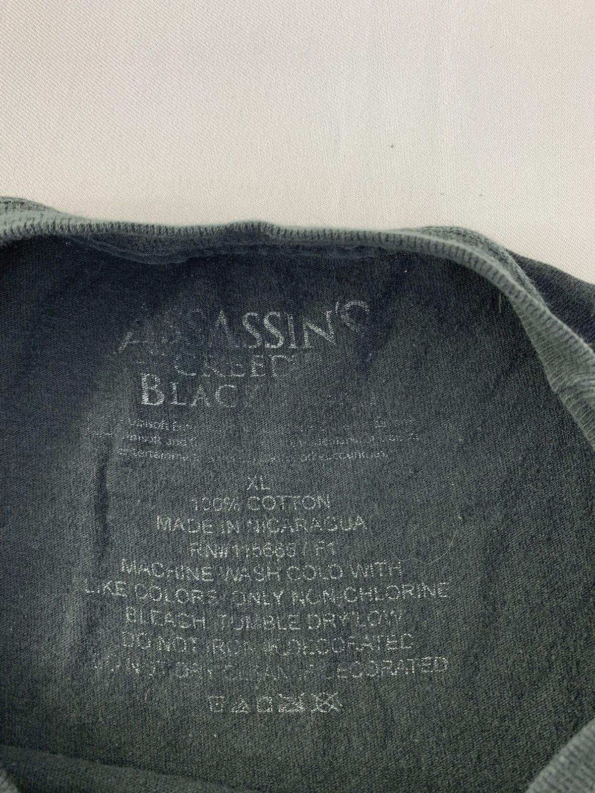 The Game Assasin Creed IV Black Flag Action Fantasy Game Big Logo Tee Size US L / EU 52-54 / 3 - 5 Thumbnail