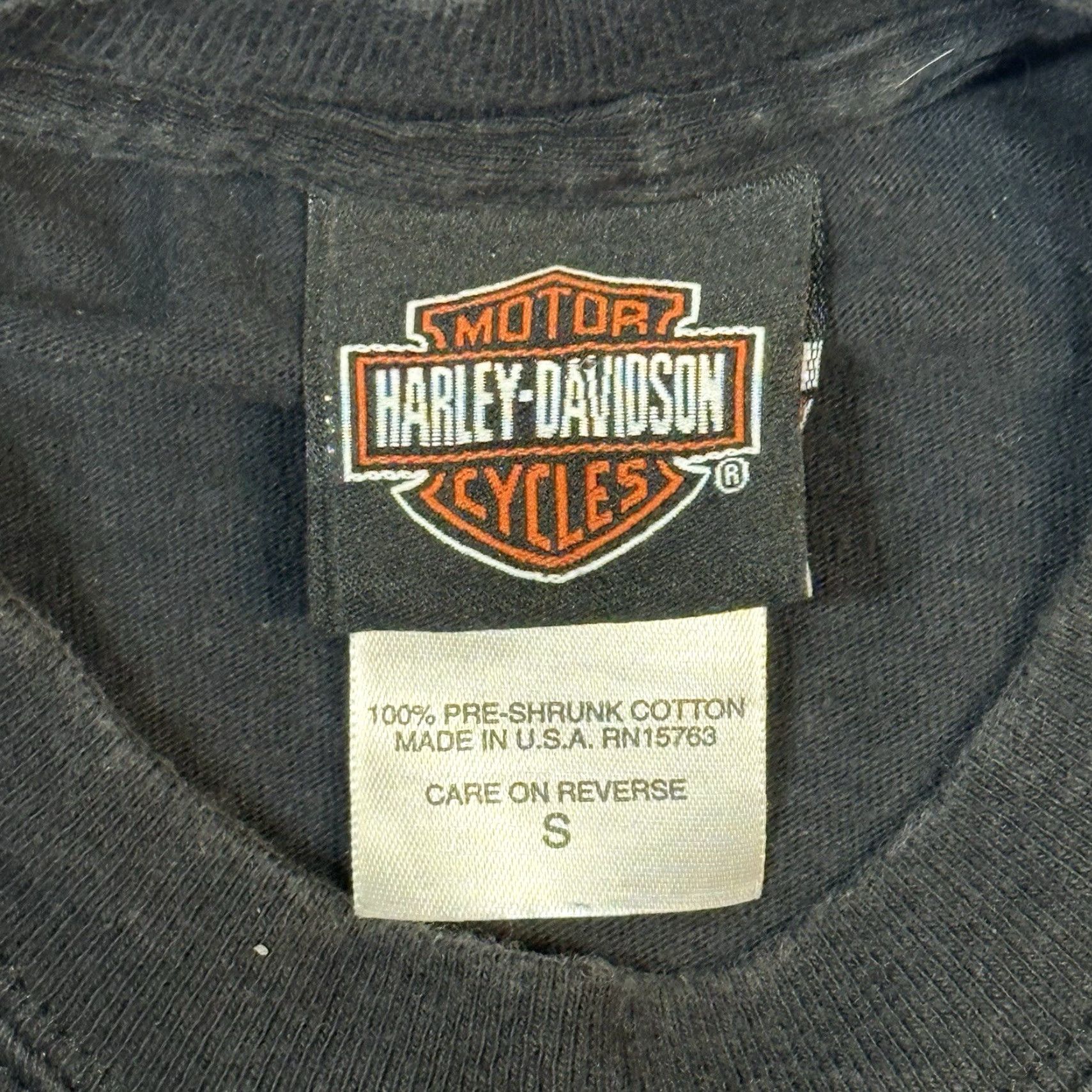 Harley Davidson Harley-Davidson American Legend Tee New River Gorge Women's Small USA Made T-Shirt Casual Graphic Geared for Biker Moto USA Womens Small Size S / US 4 / IT 40 - 6 Thumbnail