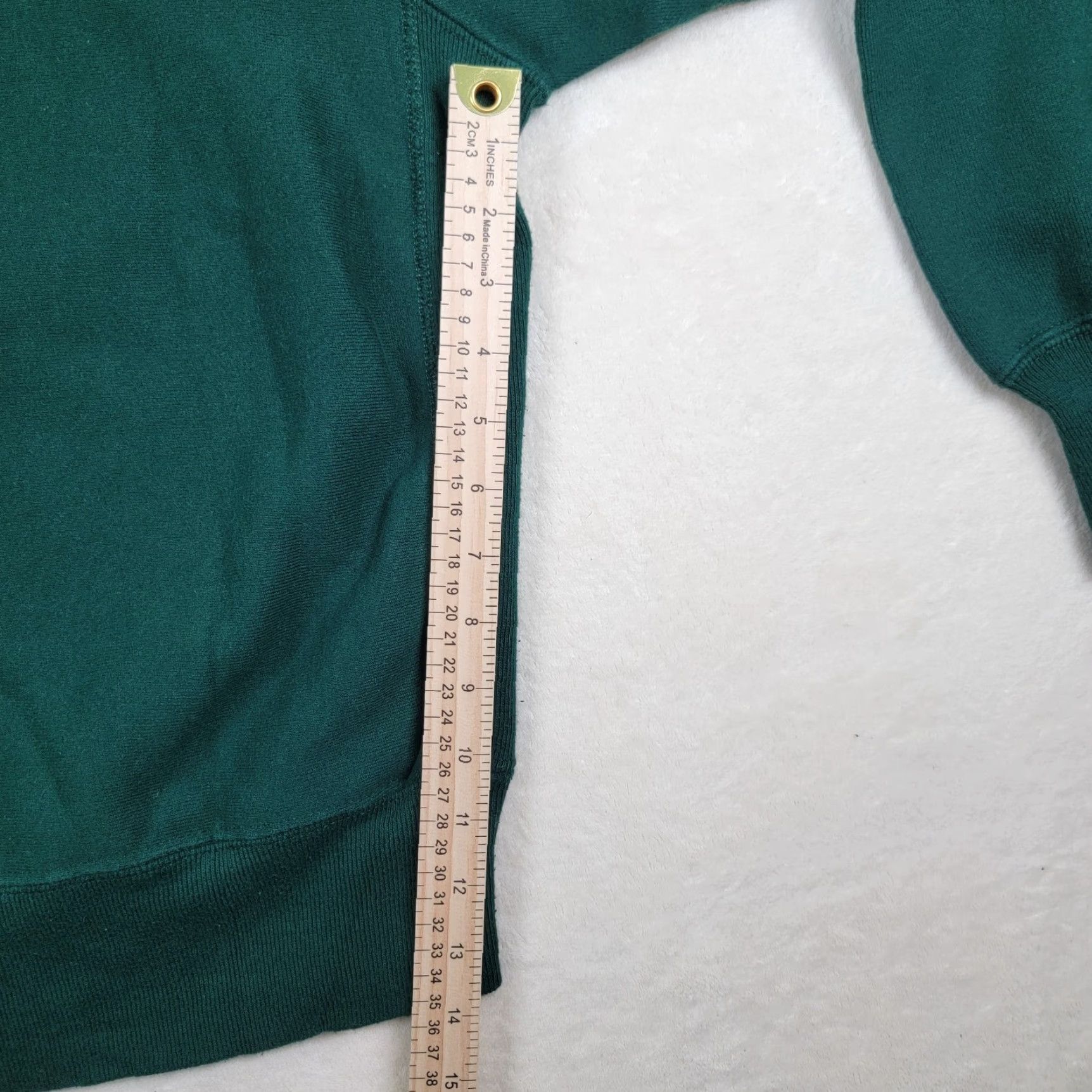 Jansport VINTAGE JanSport Men's Small CSUS Alumi Green/Blue Cotton Sweatshirt Size US S / EU 44-46 / 1 - 7 Thumbnail