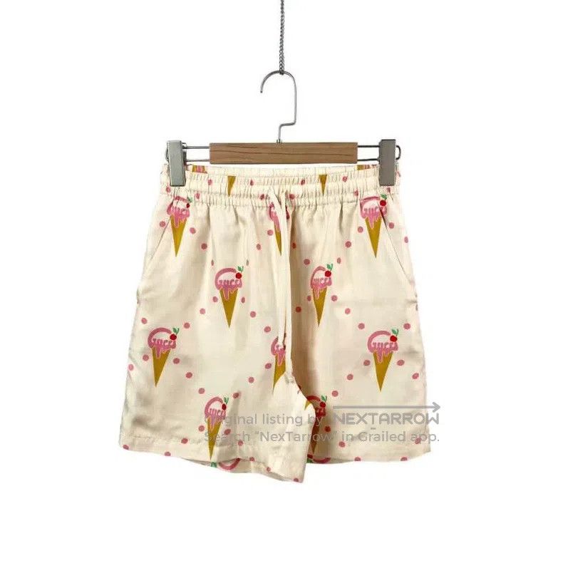 Gucci Gucci Size XS Ice cream printed shorts Size 42" / US 20 - 1 Thumbnail