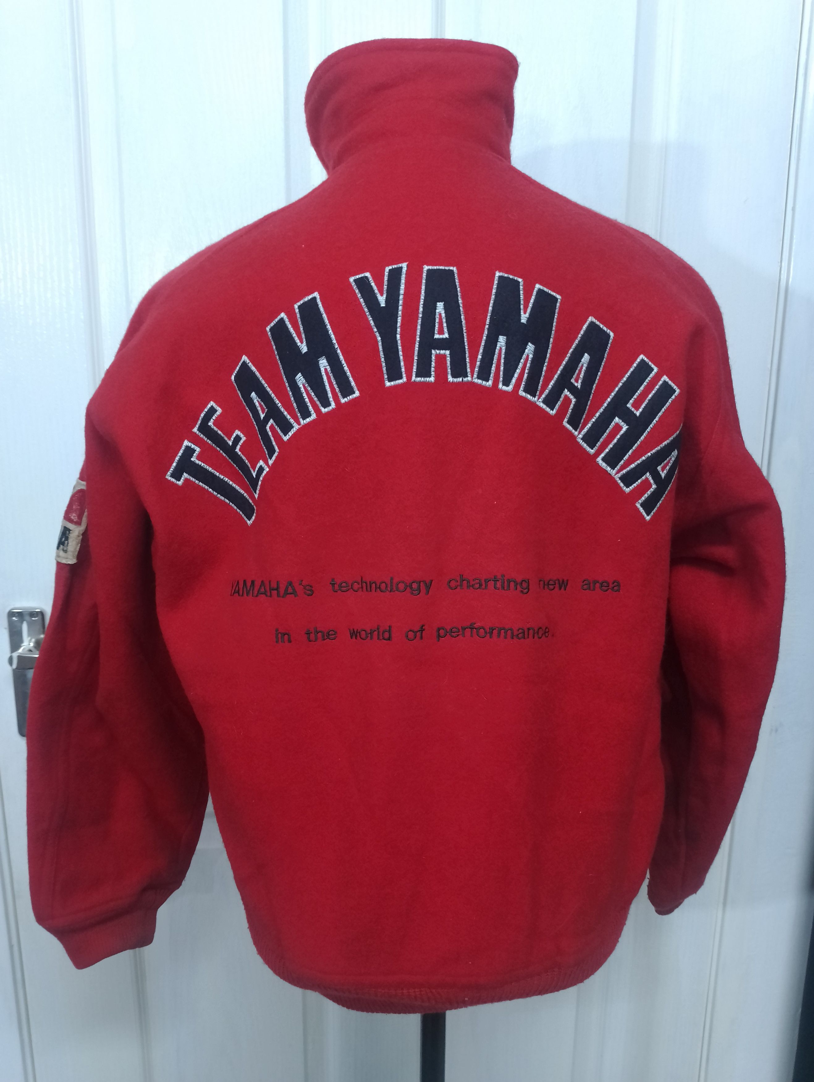 Yamaha VINTAGE YAMAHA EMBROIDERY WOOL JACKET Size US L / EU 52-54 / 3 - 1 Thumbnail