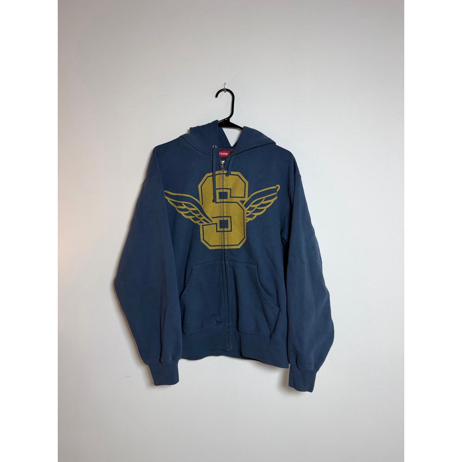 Supreme Supreme Wings Zip Up Hooded Sweatshirt | Grailed