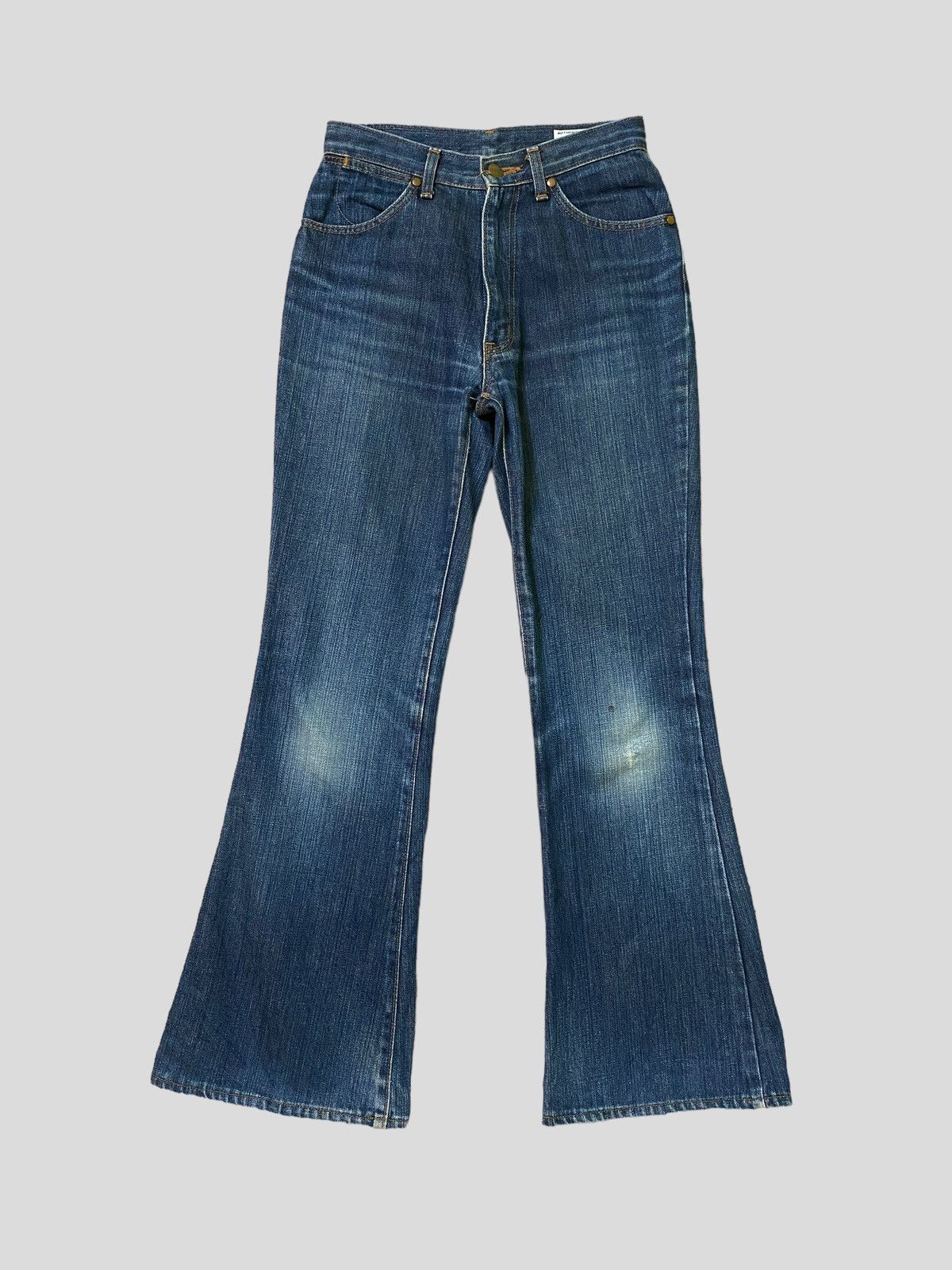 Japanese Brand × Vintage × Wrangler Flare Lady Wrangler Boot Cut Denim Size 26" / US 2 / IT 38 - 3 Thumbnail