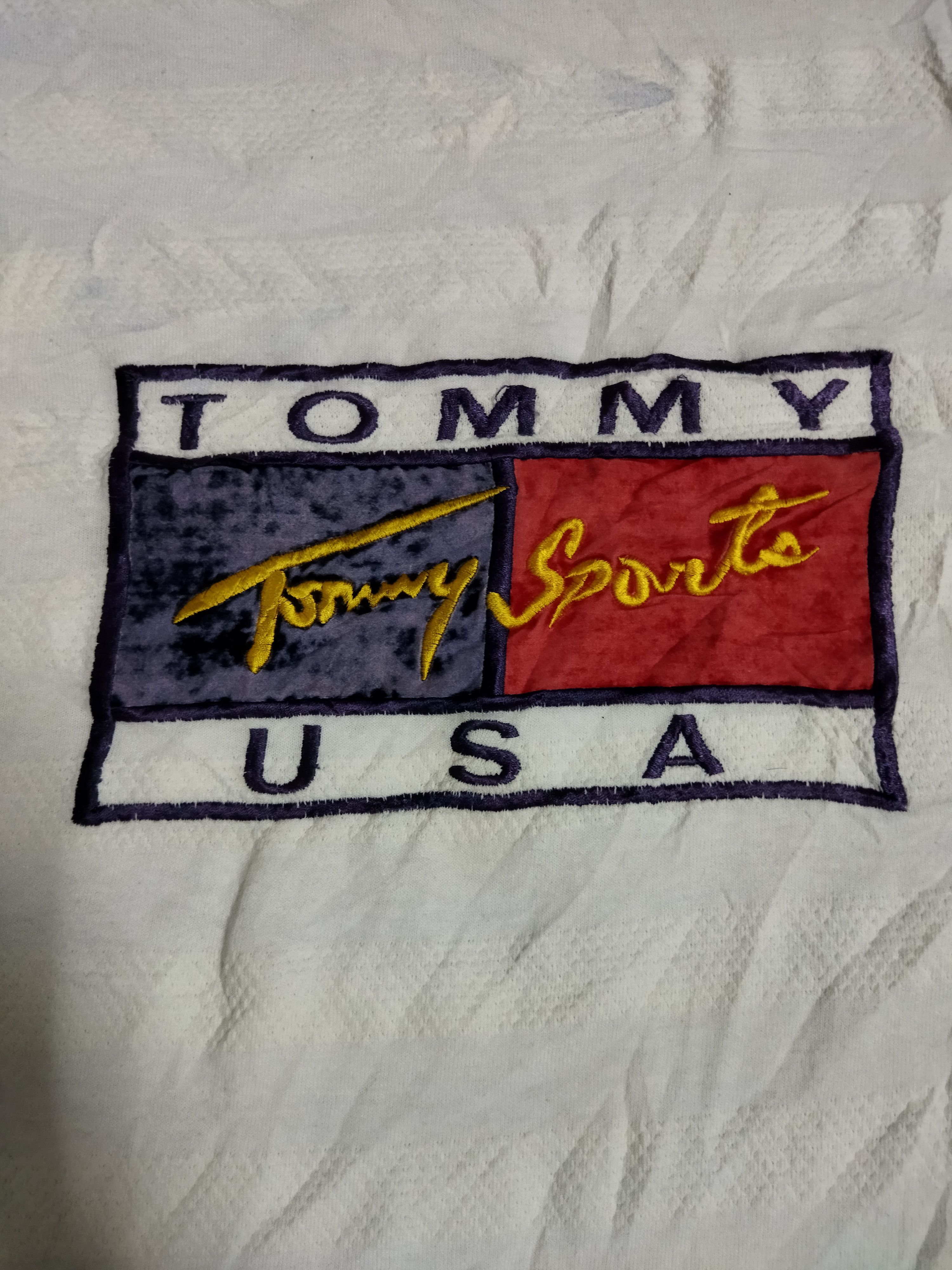 Tommy Hilfiger Vintage Tommy Sports Tee Size US XL / EU 56 / 4 - 2 Thumbnail