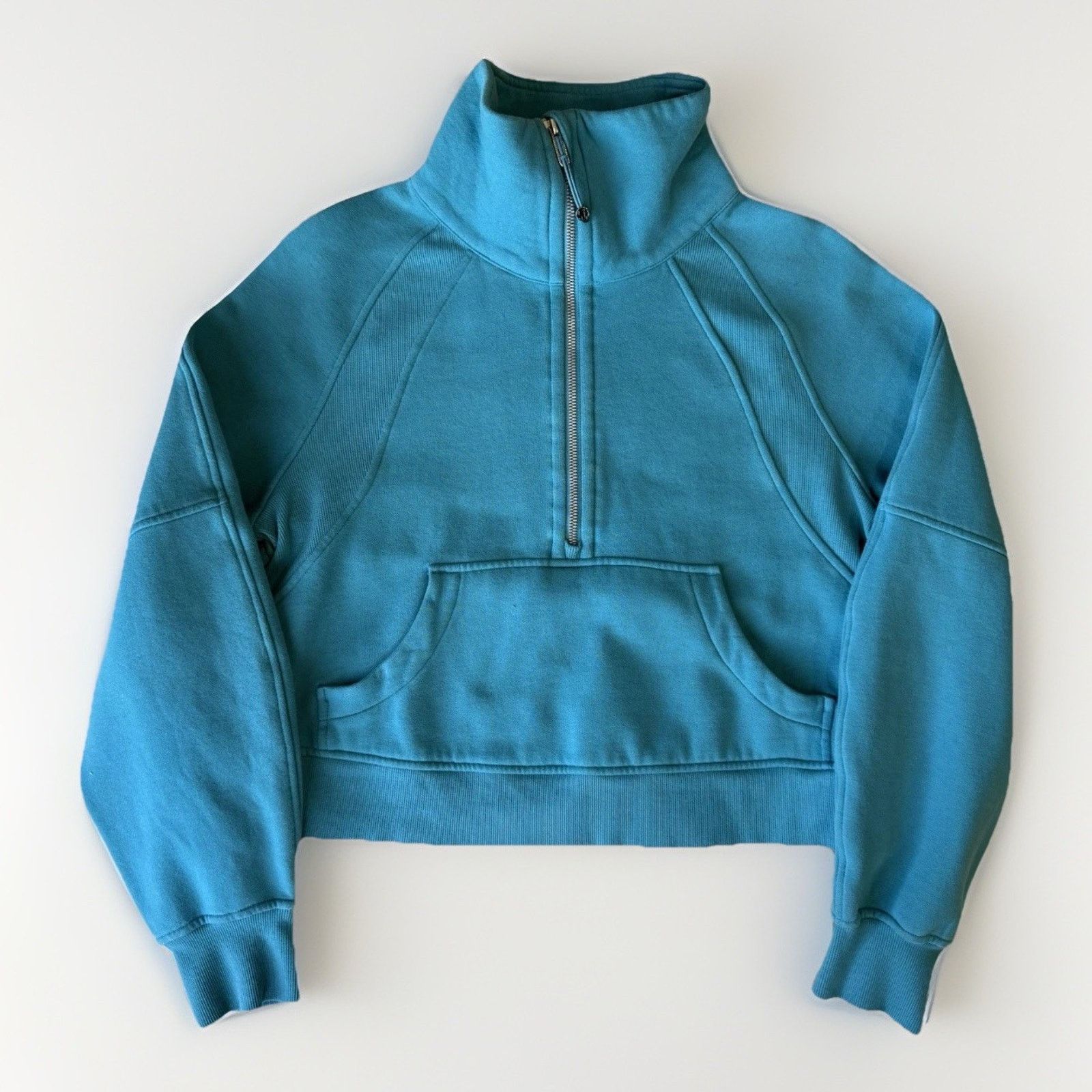 Lululemon Scuba Oversized Funnel Neck XS/S Blue Fleece