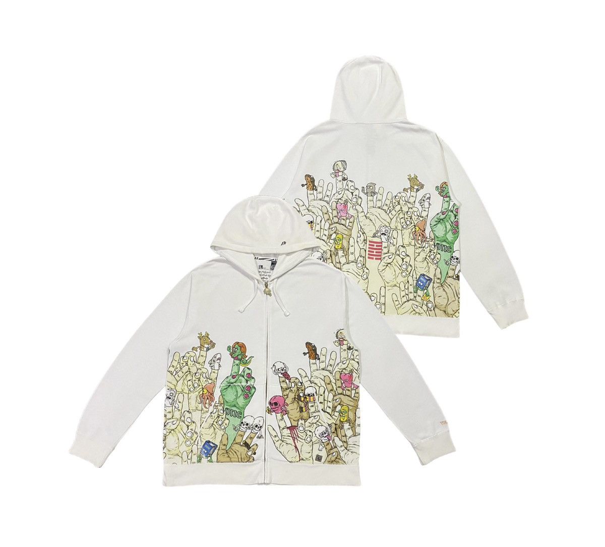 Todd Bratrud × Volcom Rare🔥Volcom X Todd Bratrud Fingers Hoodie Size US L / EU 52-54 / 3 - 1 Thumbnail