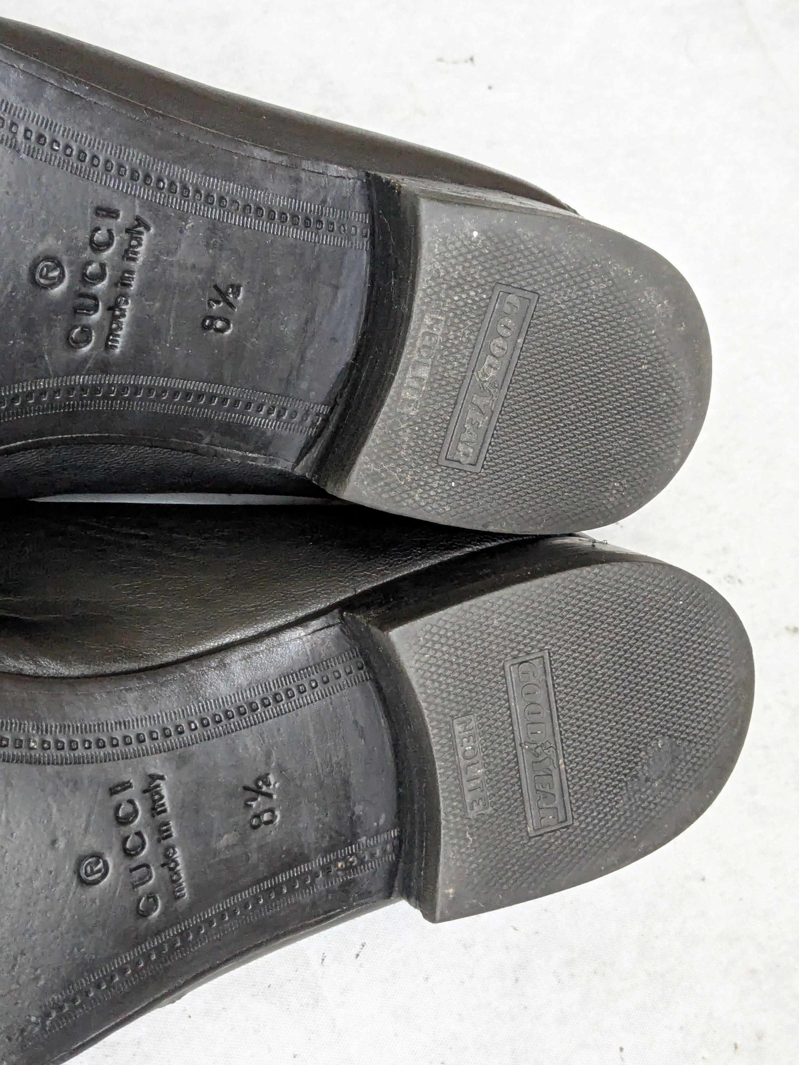 Gucci Gucci Horsebit Loafers Black Leather Snake 9 Slip Ons Size US 9 / EU 42 - 15 Thumbnail