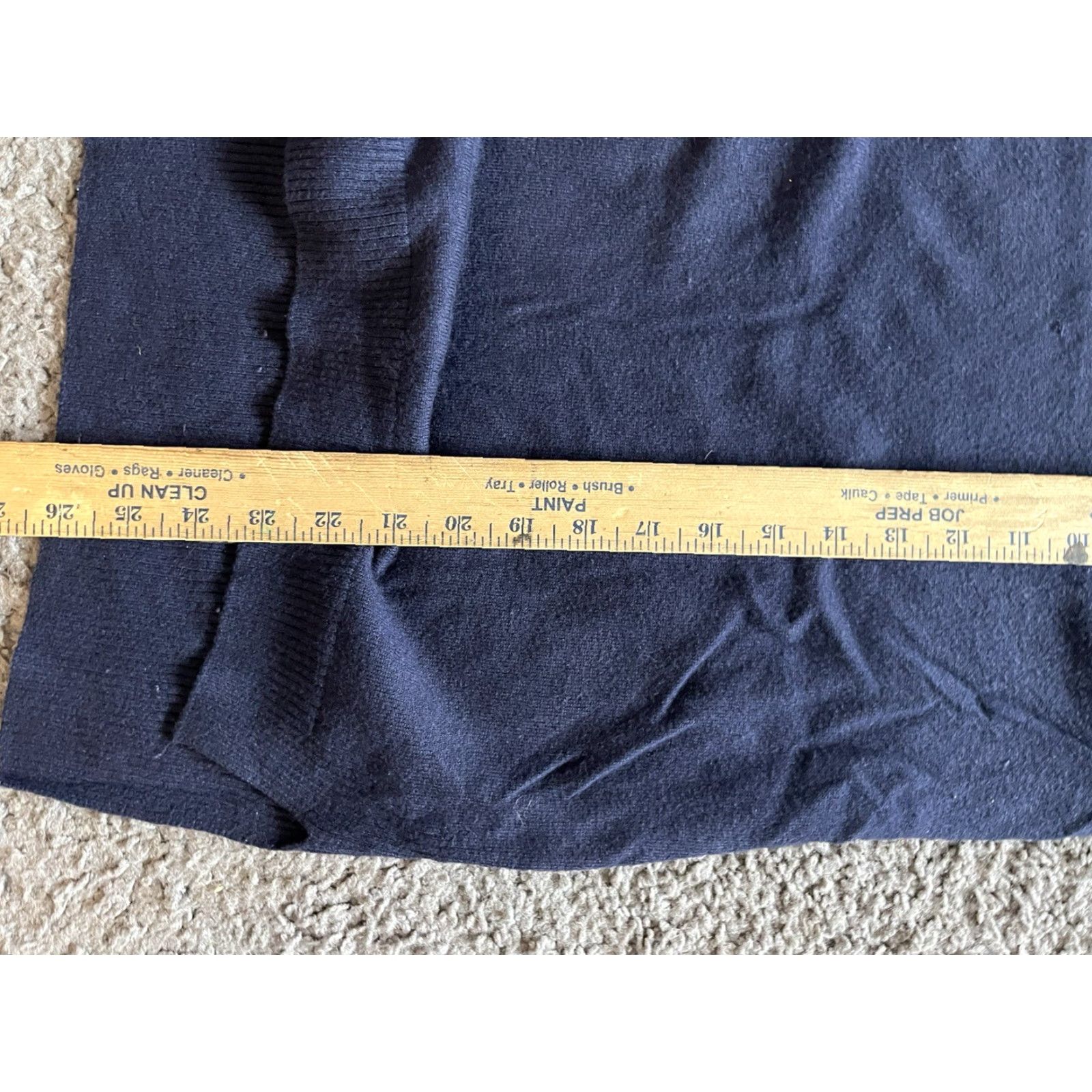 Gap GAP Sweater Women's Petite Medium Navy Blue Turtleneck Pullover Long Sleeve Classic Knit Size M / US 6-8 / IT 42-44 - 5 Thumbnail