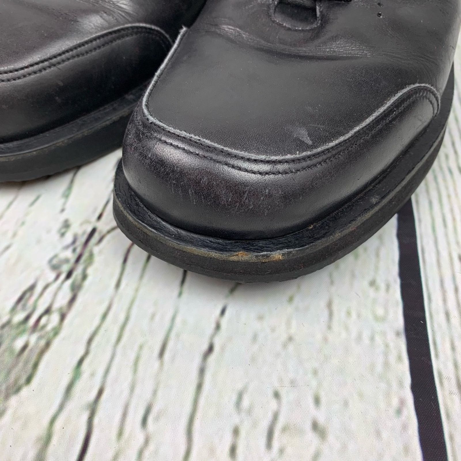 Bally Bally’s Rutger Black Leather Lace Up Oxfords 8 M Size US 8 / EU 41 - 7 Thumbnail