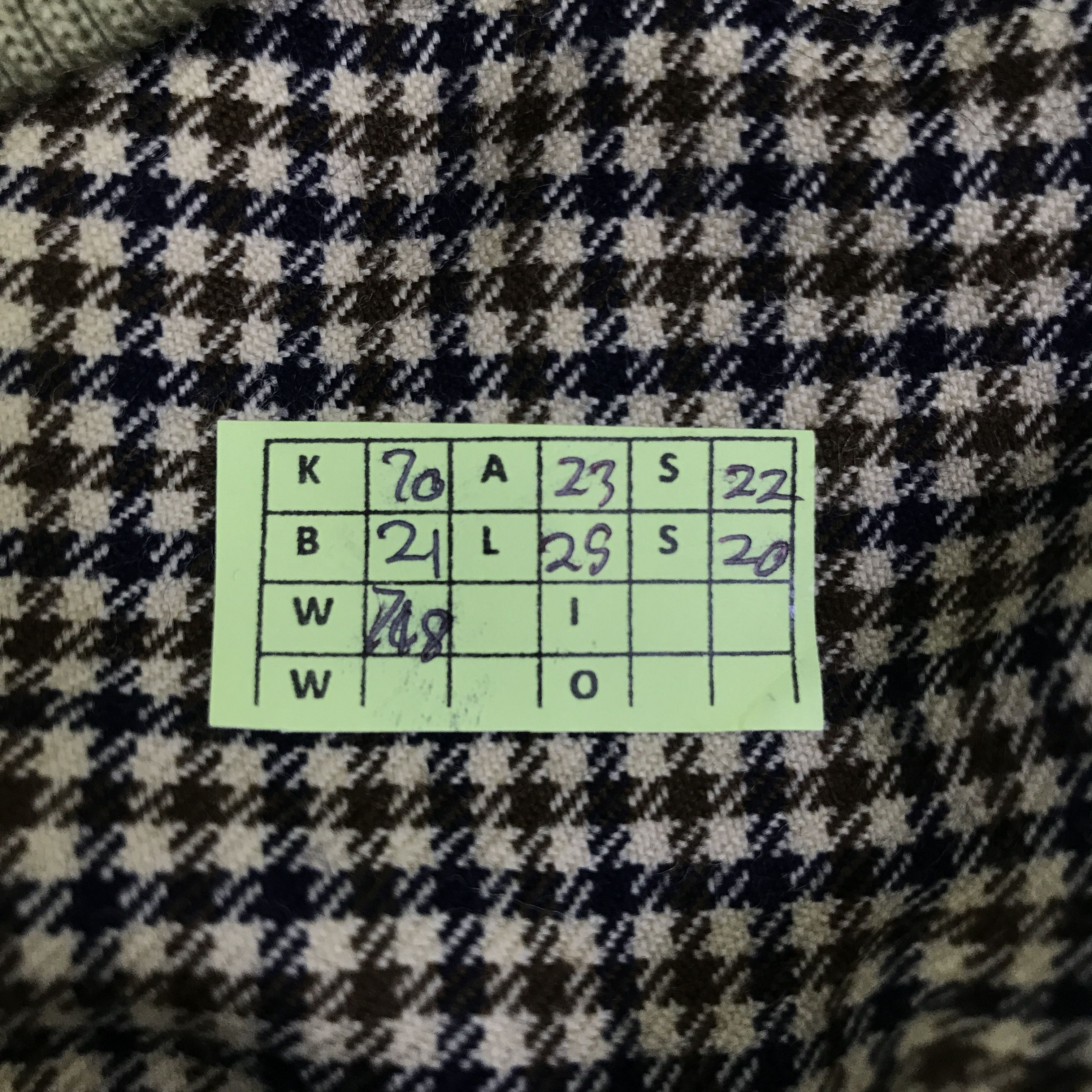 Aquascutum Vintage Aquascutum tartan design Jacket K70B21 Size US M / EU 48-50 / 2 - 15 Thumbnail