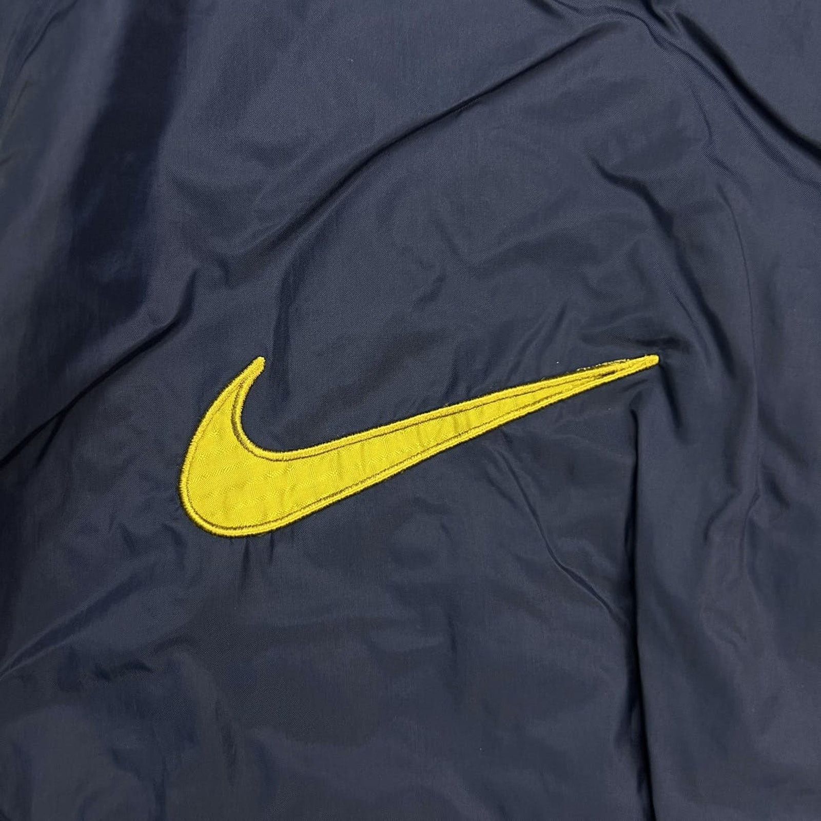 Nike × Vintage VTG Nike Jacket XL Swoosh Outdoor Half Zip 90s Windbreaker Size US XL / EU 56 / 4 - 2 Thumbnail