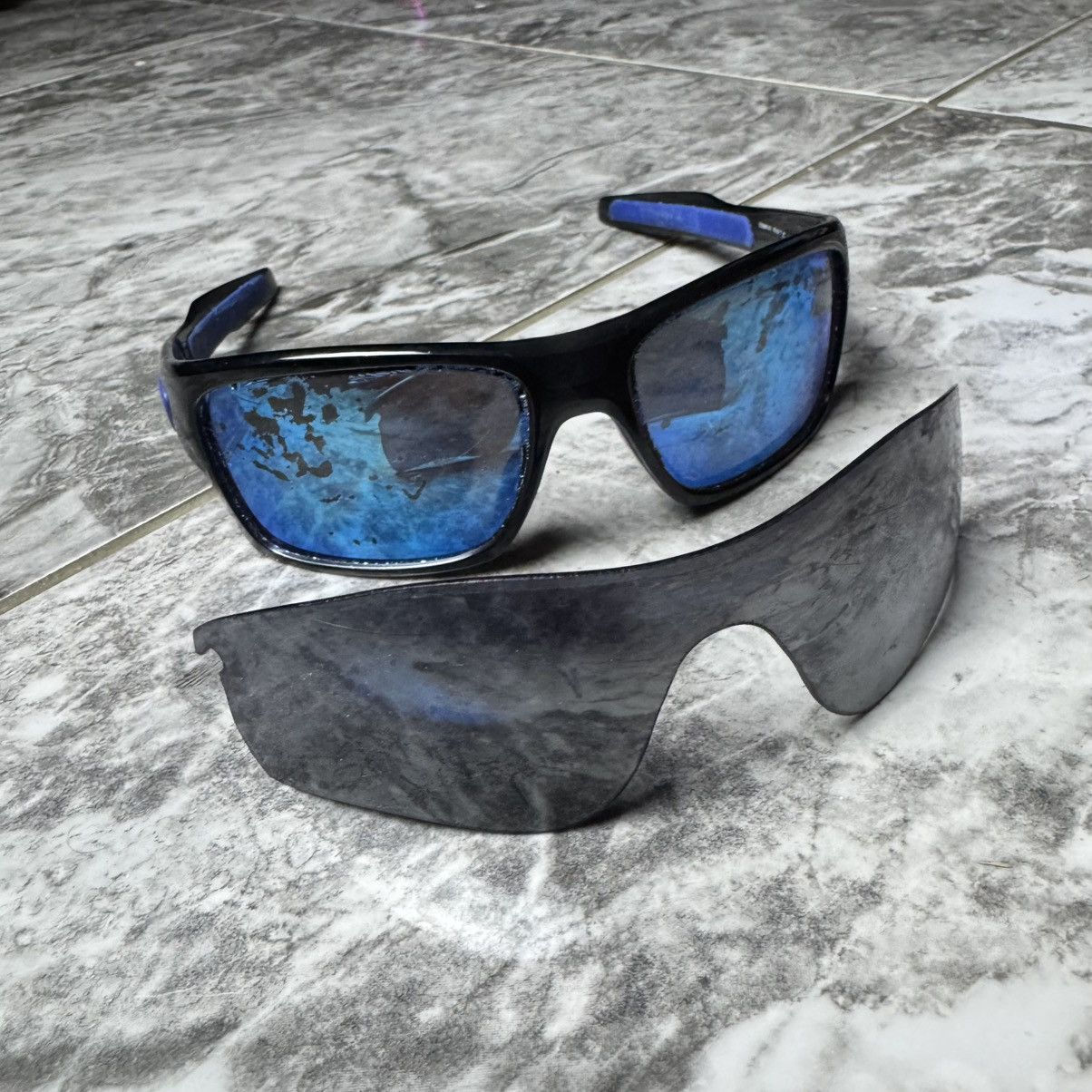 Oakley × Vintage Vintage 00s Oakley Turbine Sunglasses Size ONE SIZE - 10 Thumbnail