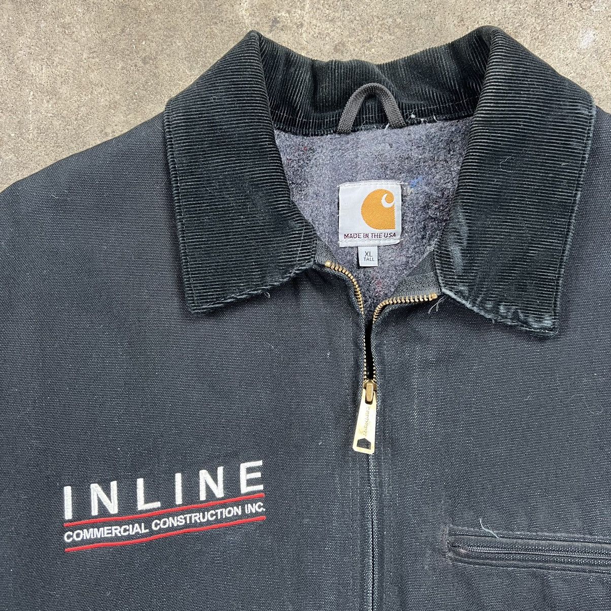 Carhartt × Vintage Black Carhartt Detroit Jacket Size US XL / EU 56 / 4 - 3 Thumbnail