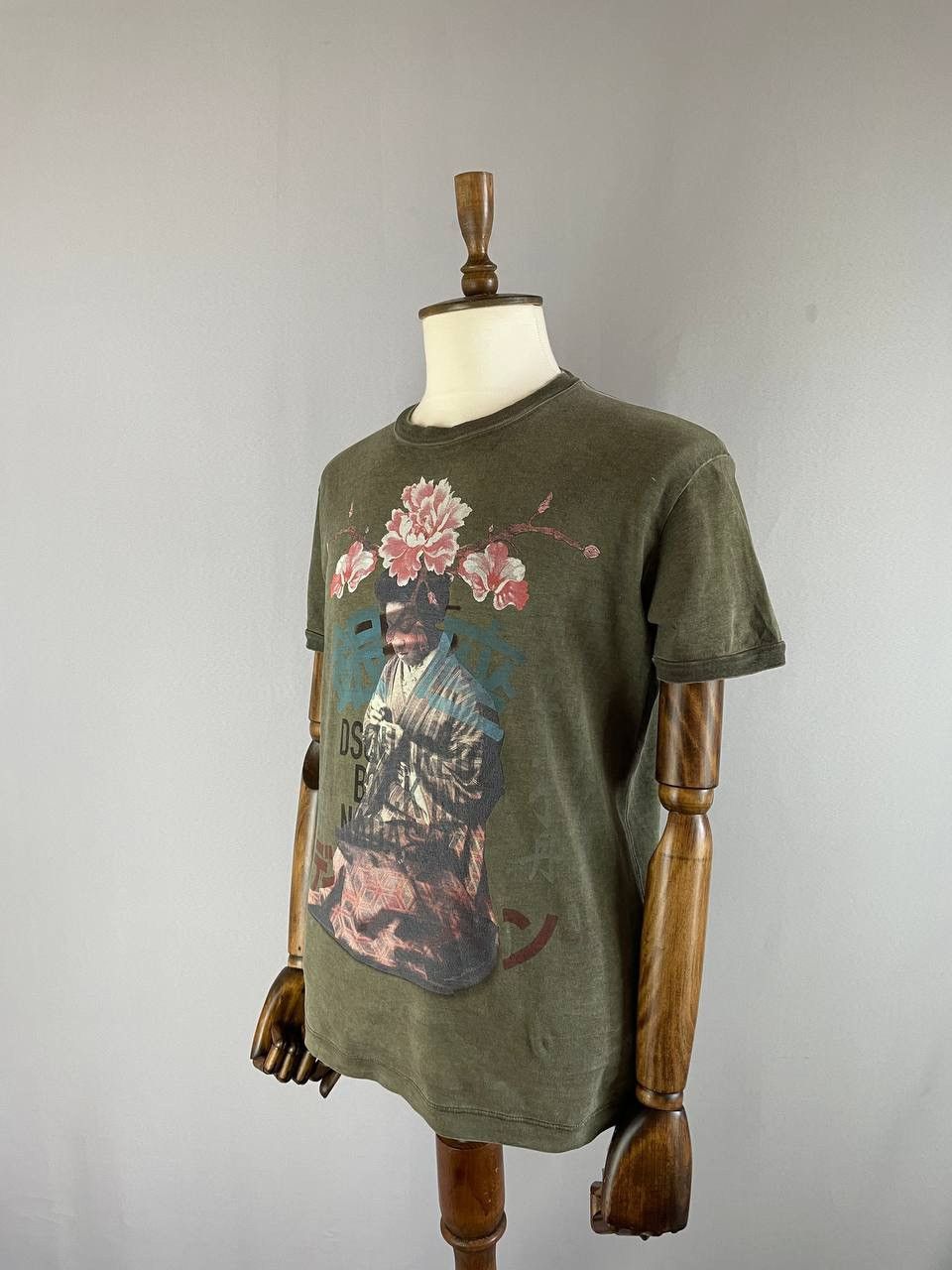 Daquared2 Tee T Shirt Khaki Japan