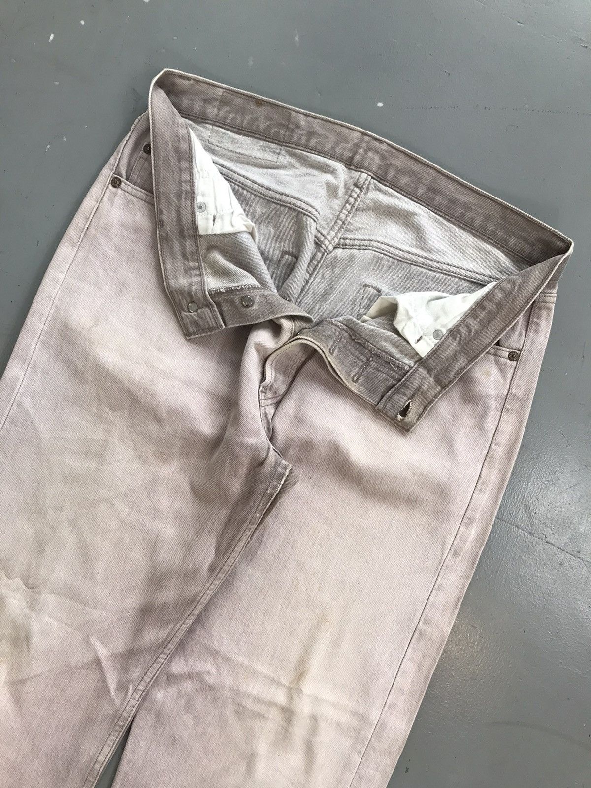 Levi's × Vintage Rare 90s sunfade levis 501 paper tag denim Size US 34 / EU 50 - 4 Thumbnail