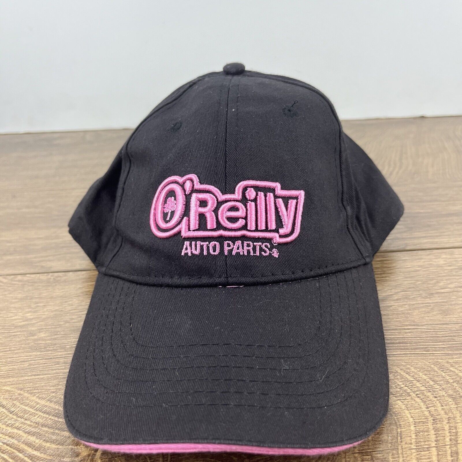 Other O'Reilly Auto Parts Hat Pink Black Hat Black Hat Adjustable Size ONE SIZE - 5 Thumbnail