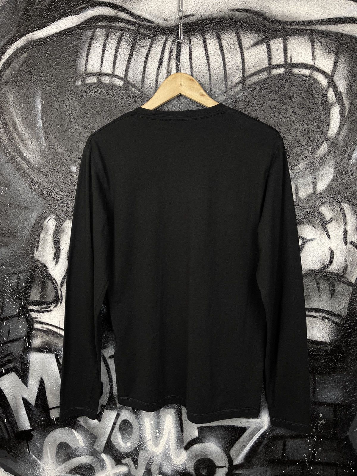 Allsaints AllSaints Black Cotton Casual Crew Neck Long Sleeve T-Shirt Men’s Size Small Size US S / EU 44-46 / 1 - 5 Thumbnail