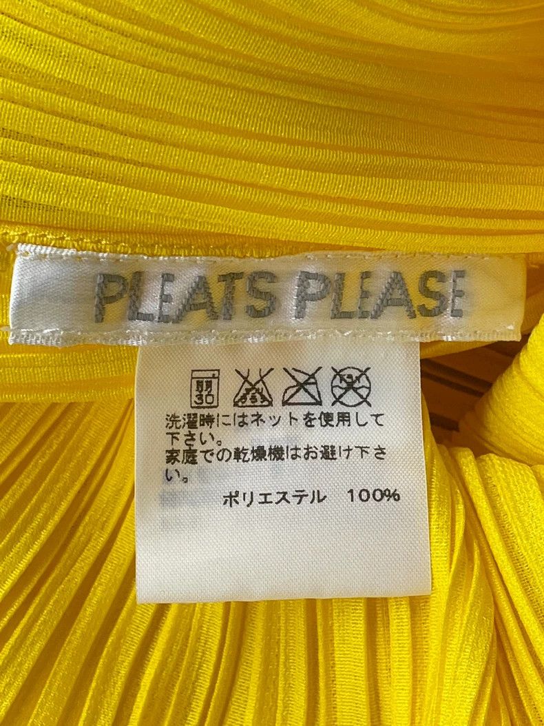 Issey Miyake Issey Miyake size:2 Yellow pleated pencil dress Size XS / US 0-2 / IT 36-38 - 8 Thumbnail