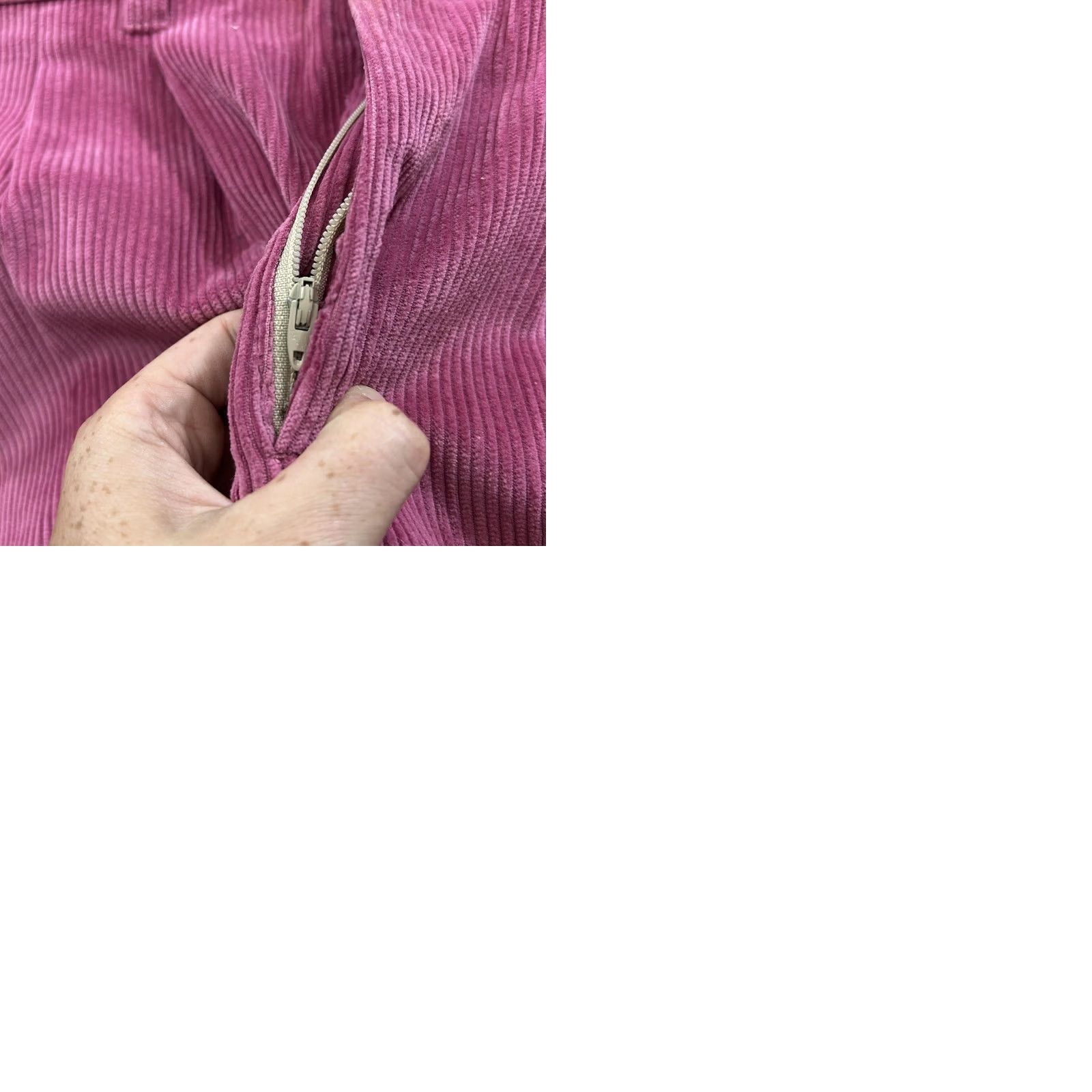 American Eagle Outfitters VINTAGE American Eagle Outfitters Corduroy Pants Womens 26x32 Pleated Pink 80s 90s Preppy Mens Womens Girls Boys Size 26" / US 2 / IT 38 - 12 Thumbnail