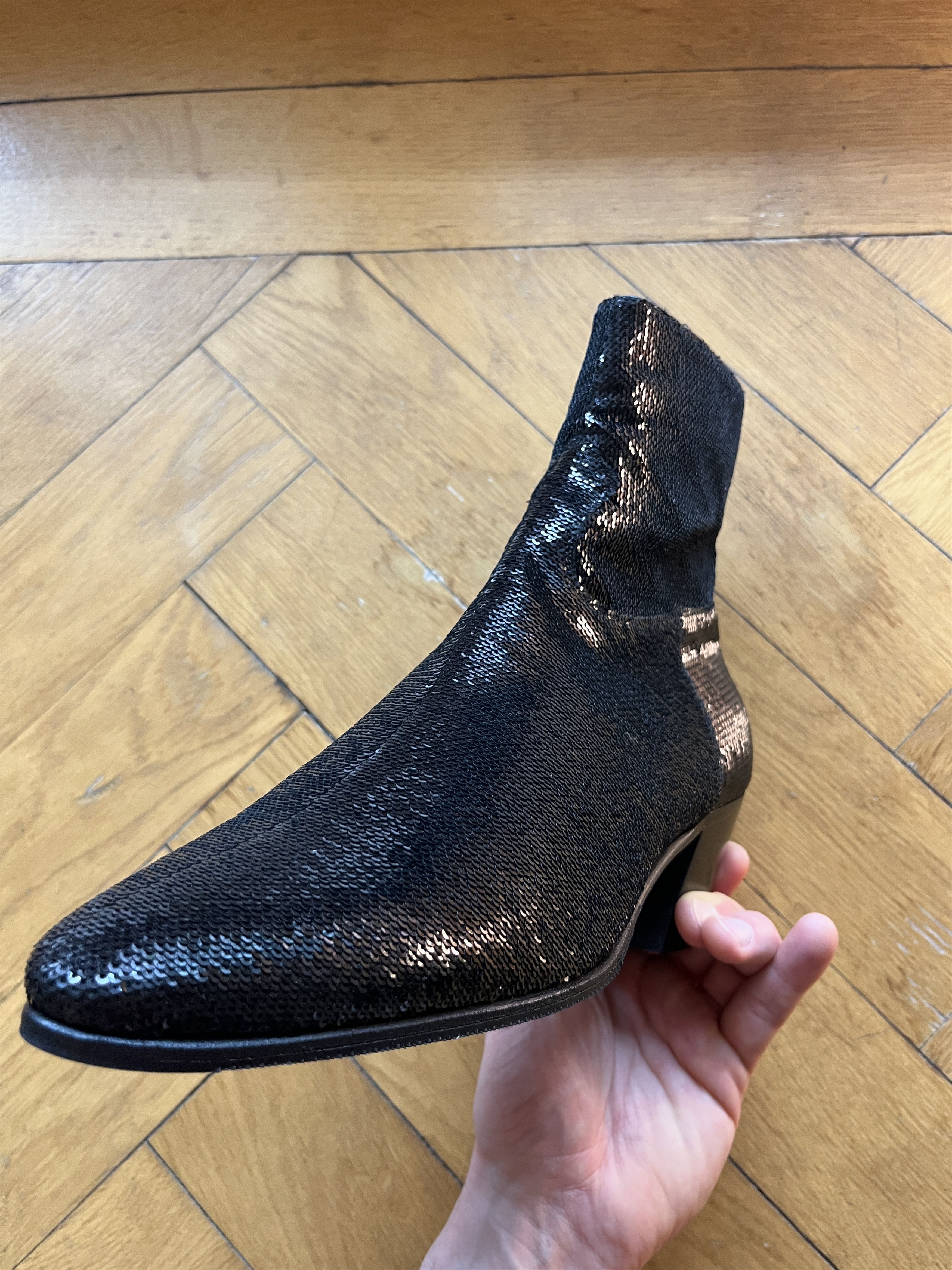 Celine Celine Sequin Jacno Boot Size US 8.5 / EU 41-42 - 18 Thumbnail