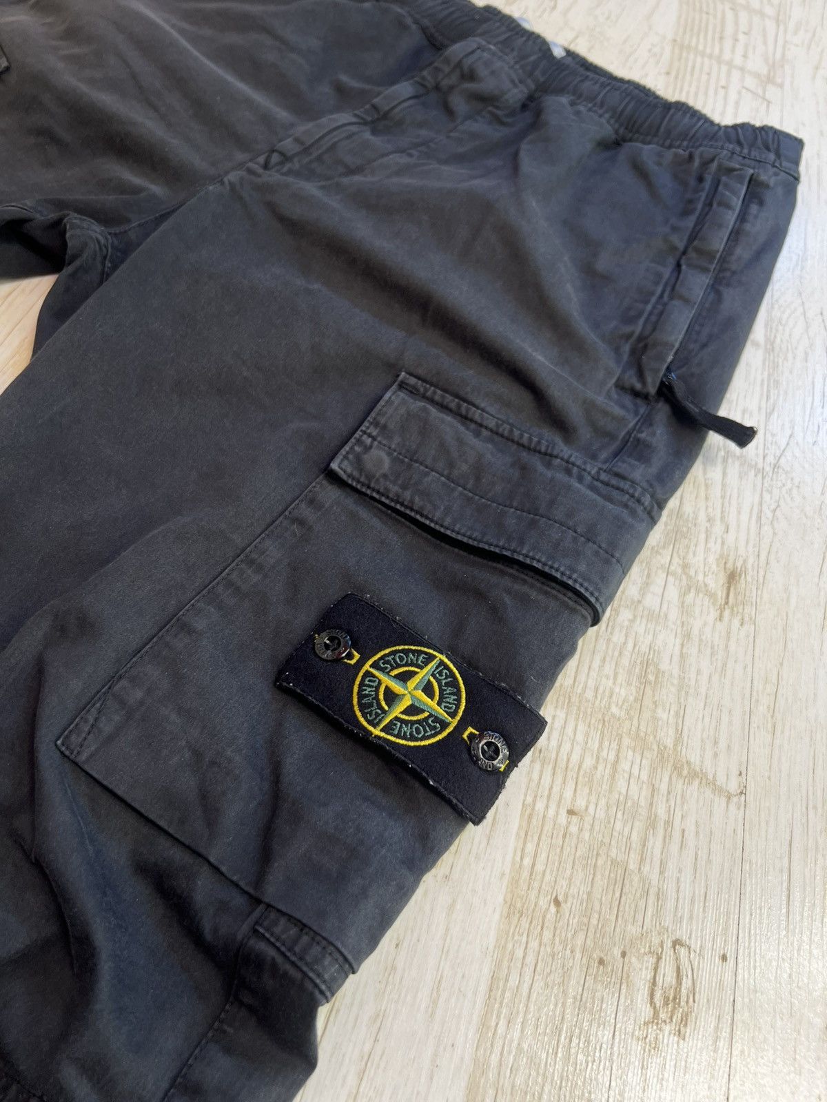 Stone Island Stone Island Cargo Pants W32 Graphite Dark Grey Jogger Size US 32 / EU 48 - 6 Thumbnail
