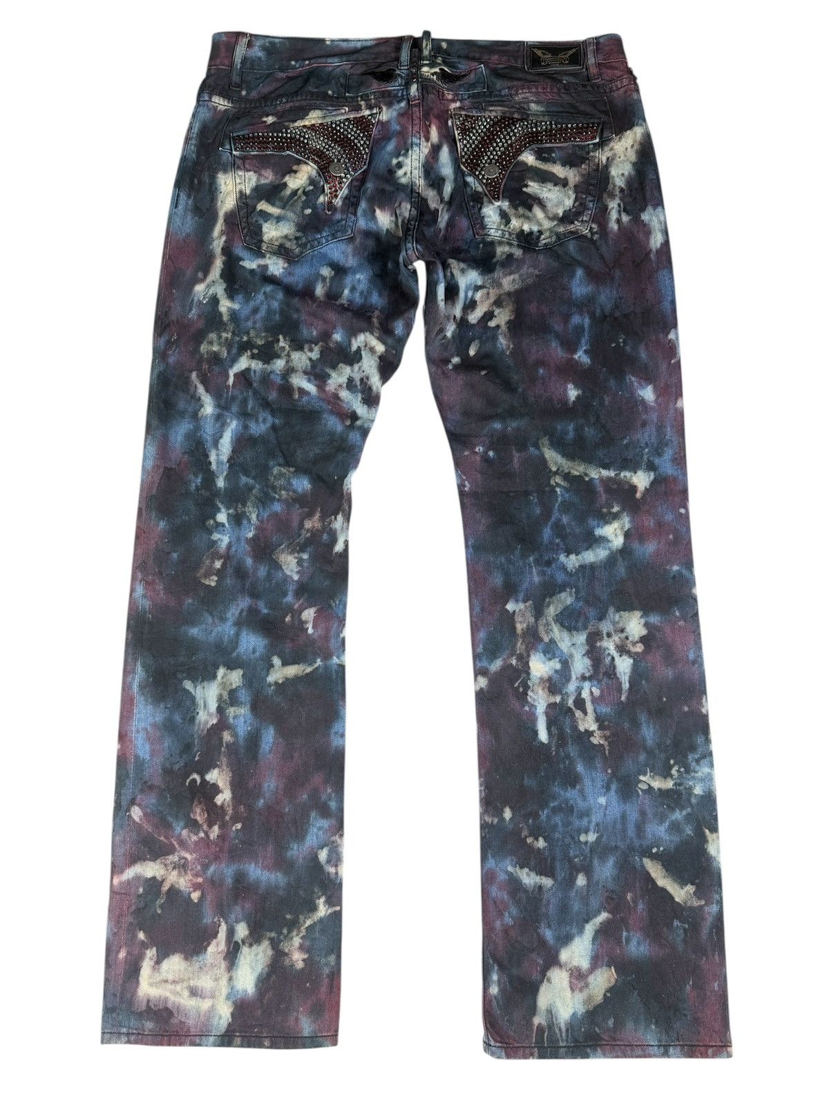 Robins Jeans Rare Robins Jean Acid Wash Jeans Size US 42 / EU 58 - 1 Thumbnail