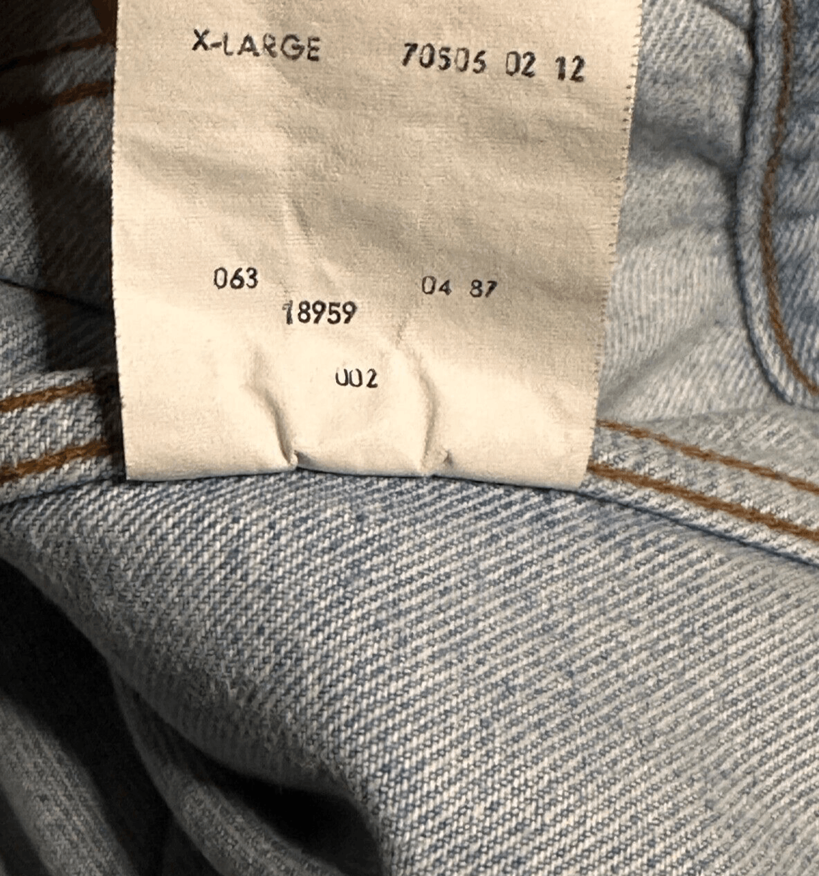 Levi's vintage Levi's men's jacket XL Size US XL / EU 56 / 4 - 9 Thumbnail