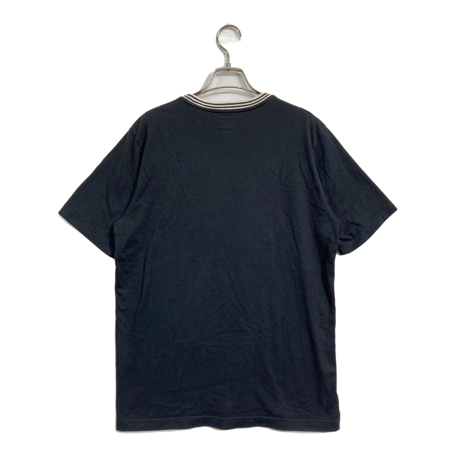Supreme SUPREME Striped Rib T-shirt Black Size S Size US S / EU 44-46 / 1 - 2 Thumbnail