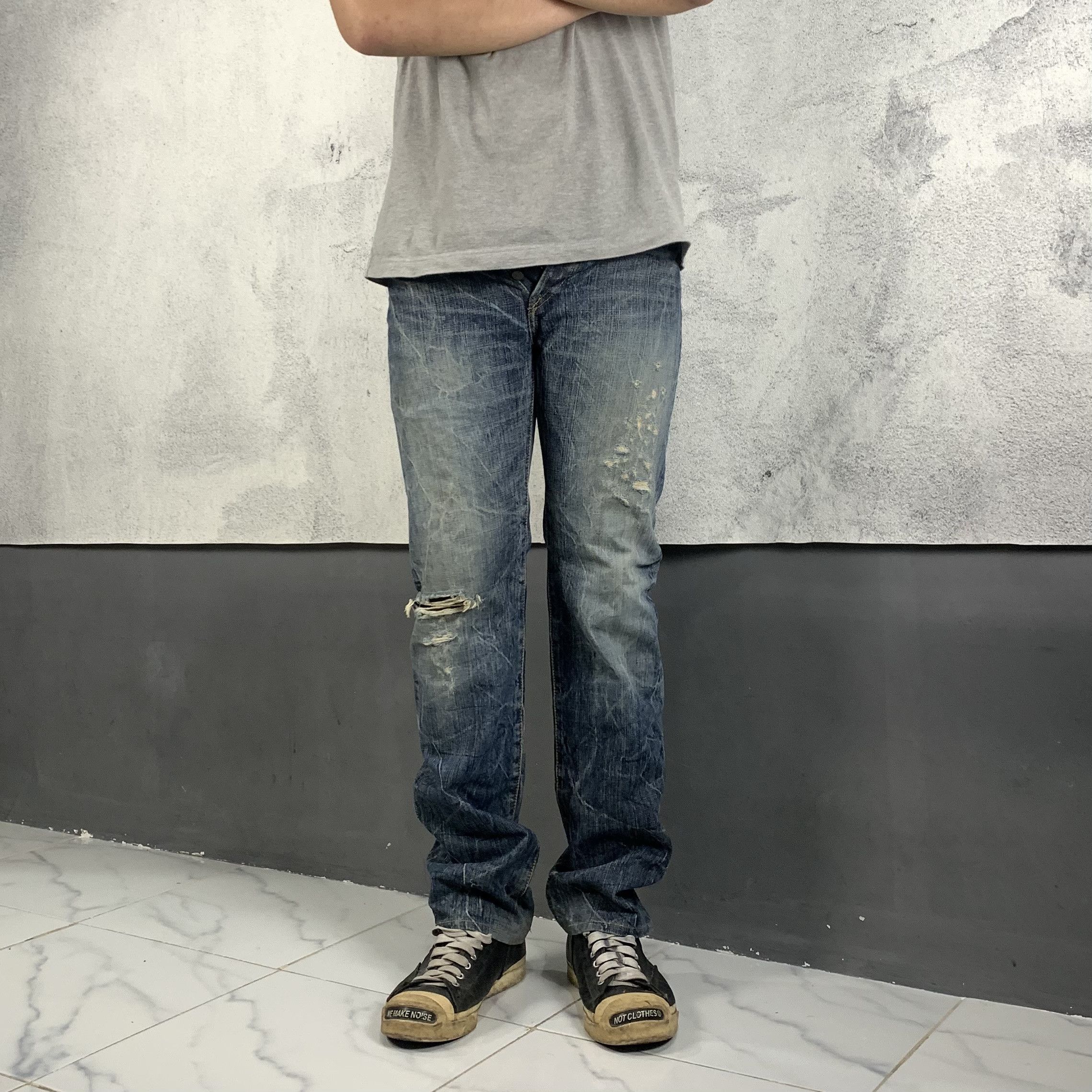 Japanese Brand Eternal Denim Pants Size US 30 / EU 46 - 3 Thumbnail