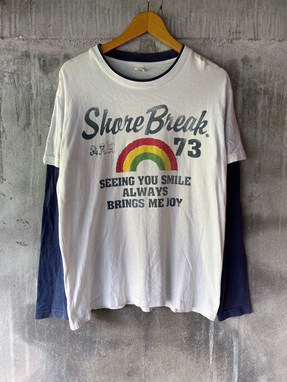 Beauty Beast × Hysteric Glamour × Japanese Brand SEEING YOU SMILE ALWAYS BRINGS ME JOY DOUBLE LAYER Size US M / EU 48-50 / 2 - 1 Thumbnail
