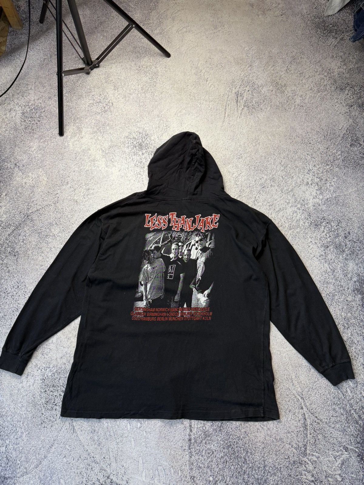 Vintage Less Than Jake Vintage Tour Hoodie 90 Ska Punk Band Merch Size US L / EU 52-54 / 3 - 13 Thumbnail