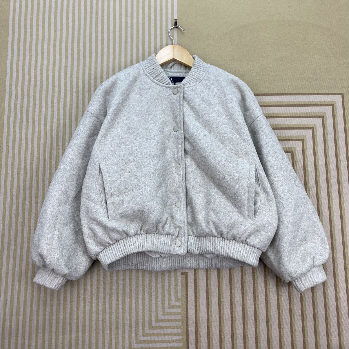 Zara 🫶Zara Snap Button bomber jacket Size M / US 6-8 / IT 42-44 - 1 Thumbnail