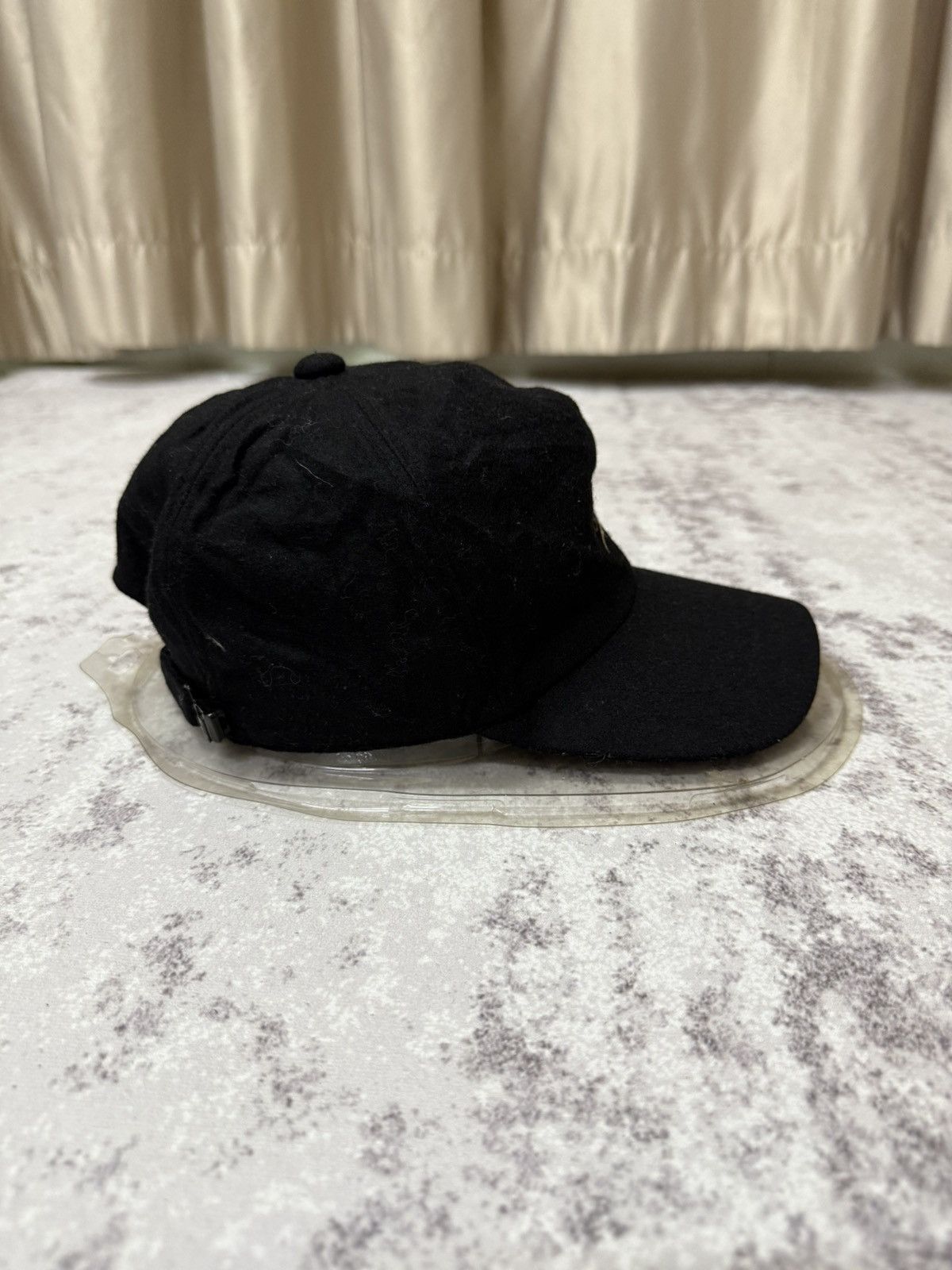 Courreges 90s Vintage Courreges Wool Adjustable Cap Size ONE SIZE - 3 Thumbnail