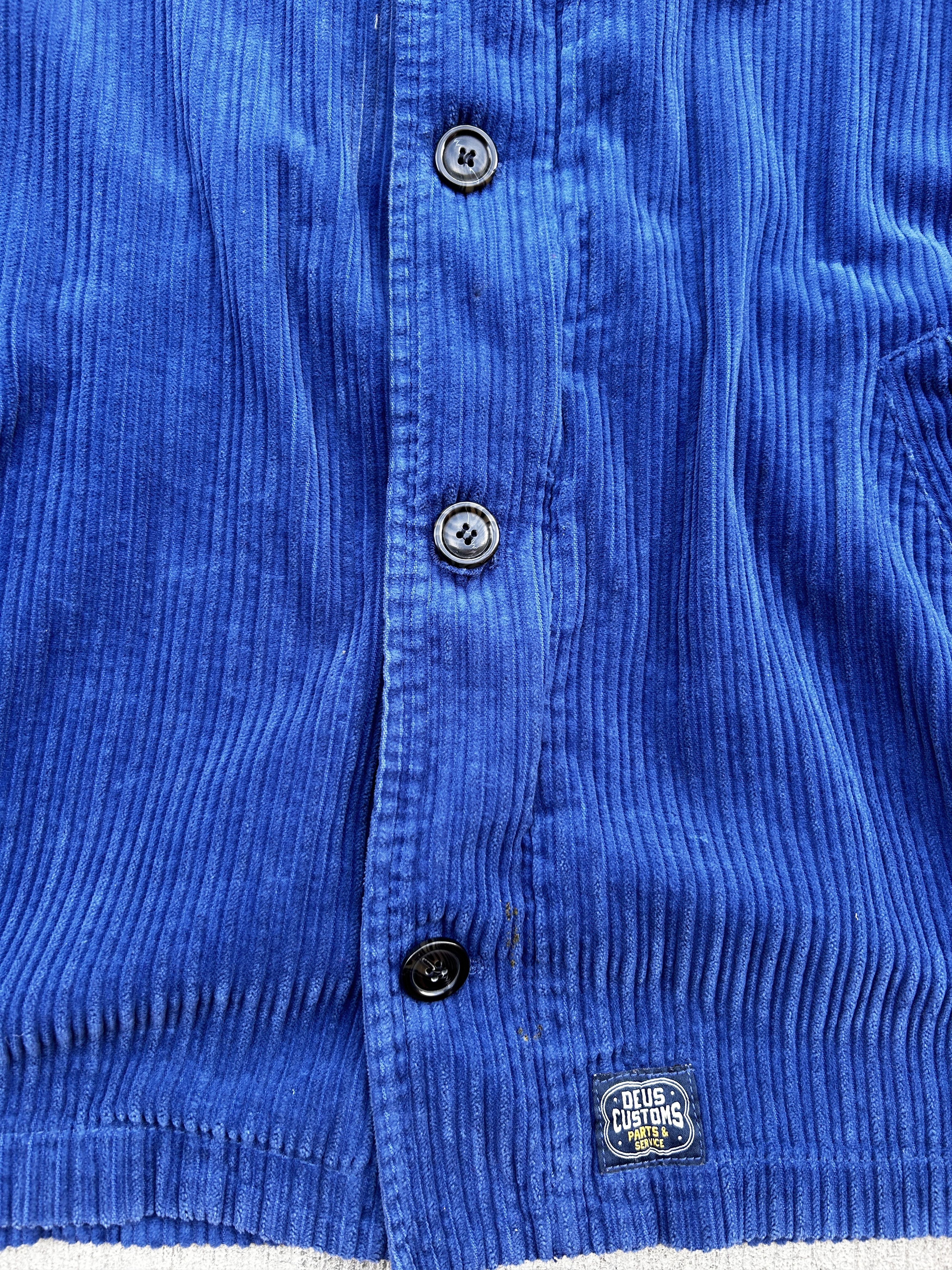 Deus Ex Machina Deus Ex Machina Blue Corduroy Barrel Jacket Size US XL / EU 56 / 4 - 5 Thumbnail
