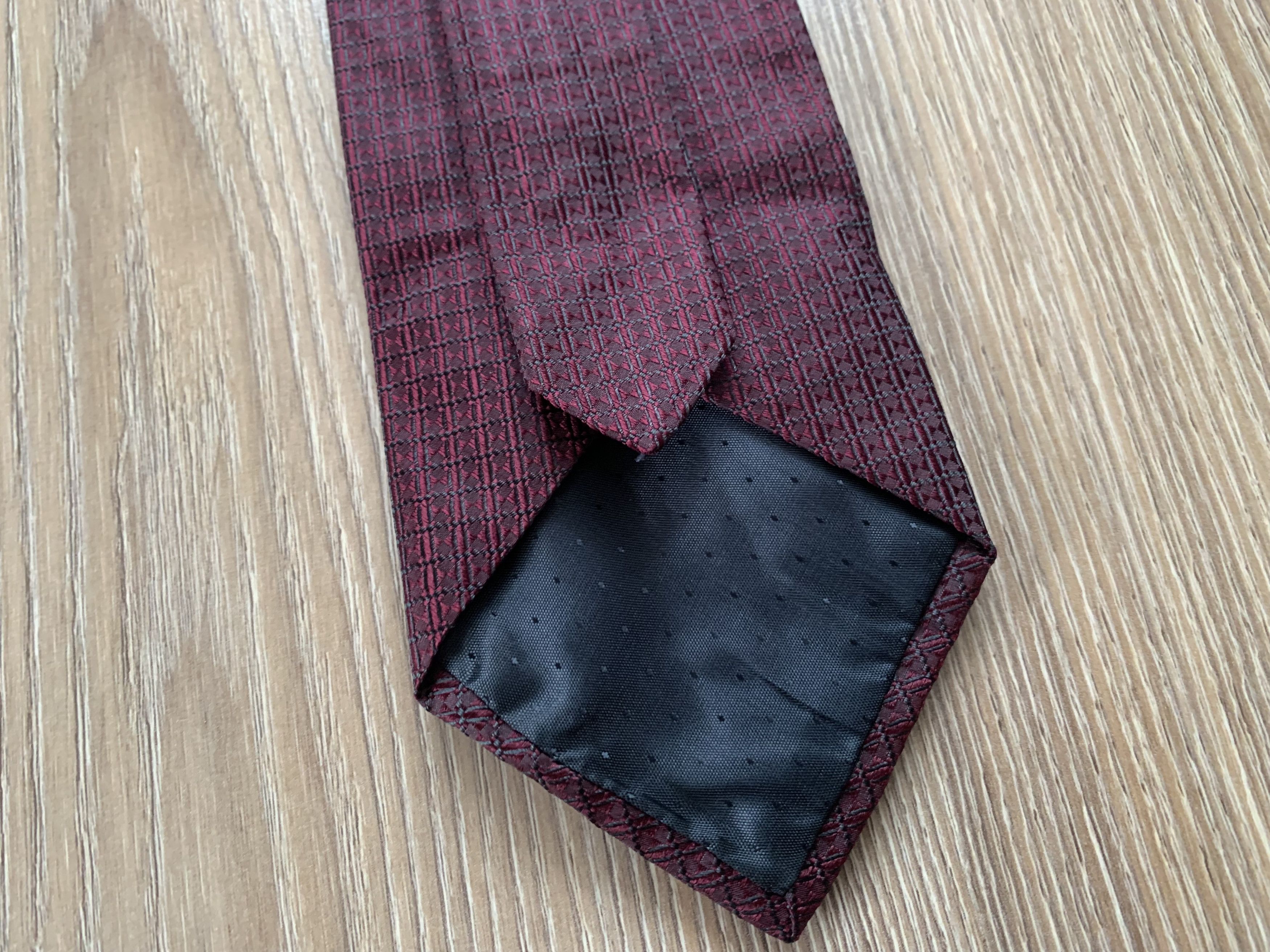 s.Oliver S.Oliver Red Plaid Silk Tie Size ONE SIZE - 6 Thumbnail