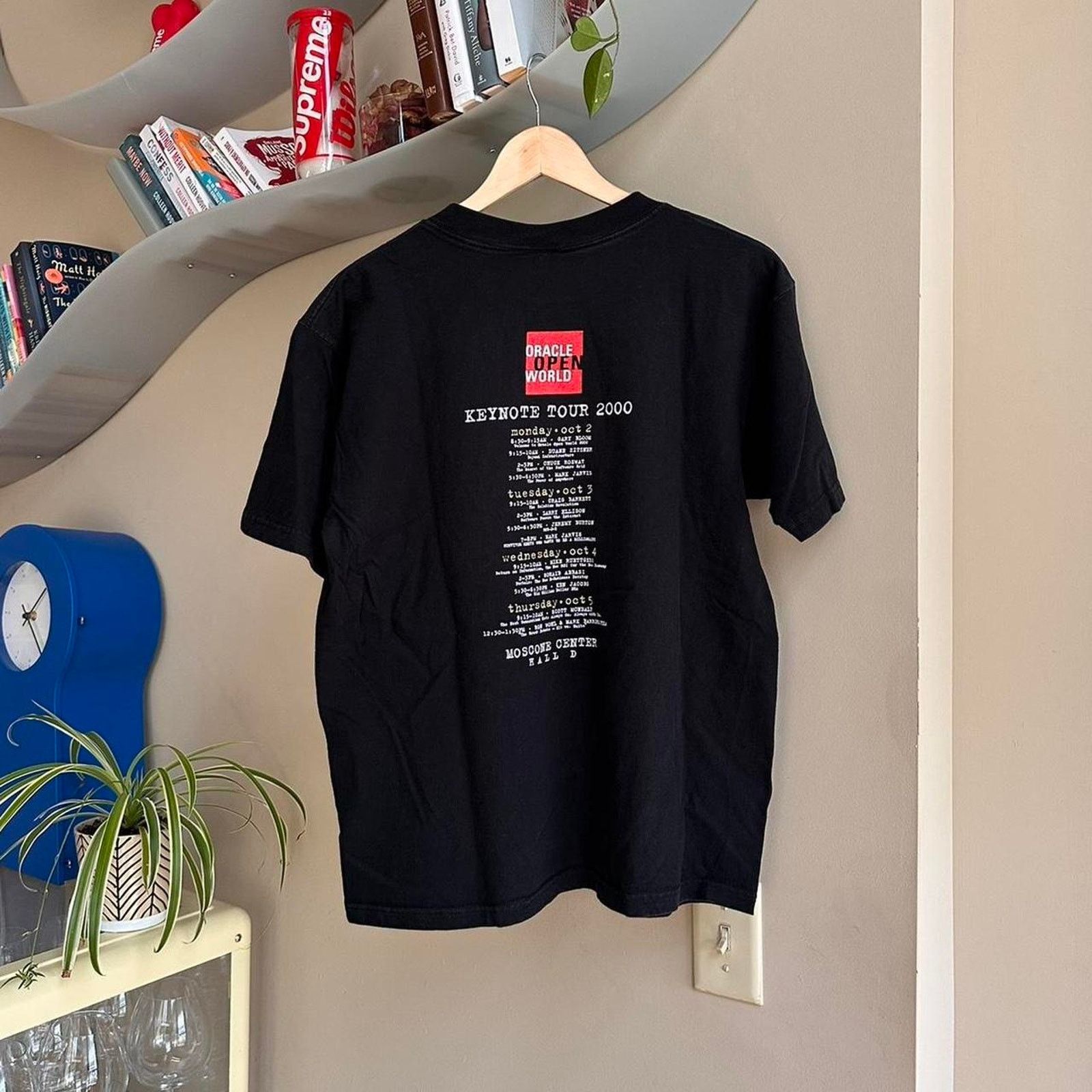 Fruit Of The Loom × Vintage Vintage Oracle Open World Shirt Size US L / EU 52-54 / 3 - 5 Thumbnail