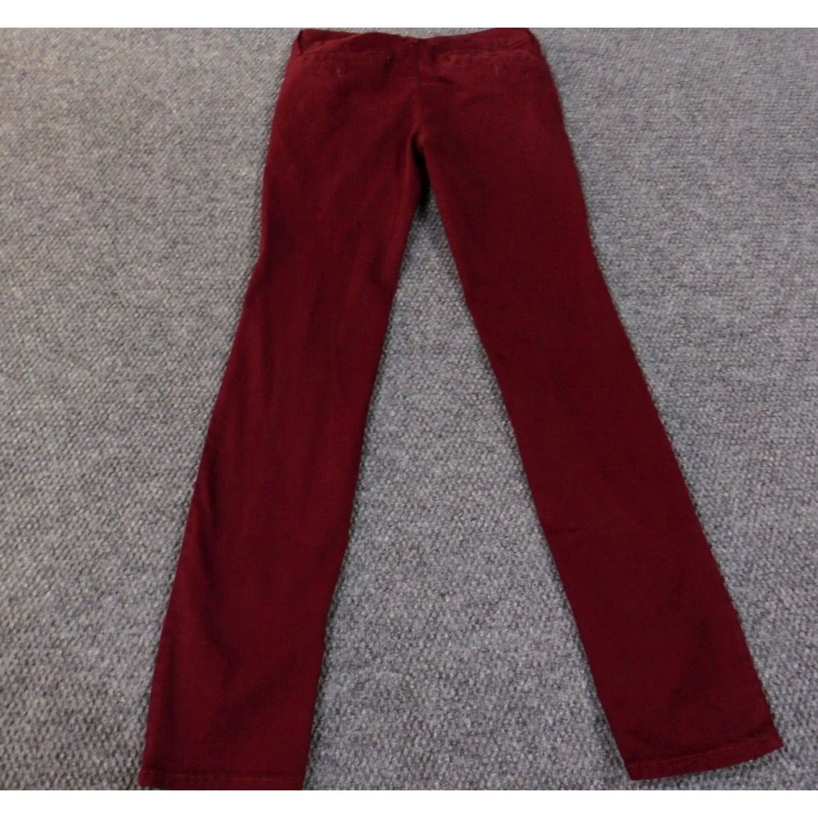 American Eagle Outfitters American Eagle Outfitters Jeans Women Skinny 2 Red Denim Stretch Mid Rise 32in Inseam Retro Vintage: No Size 28" / US 6 / IT 42 - 6 Thumbnail