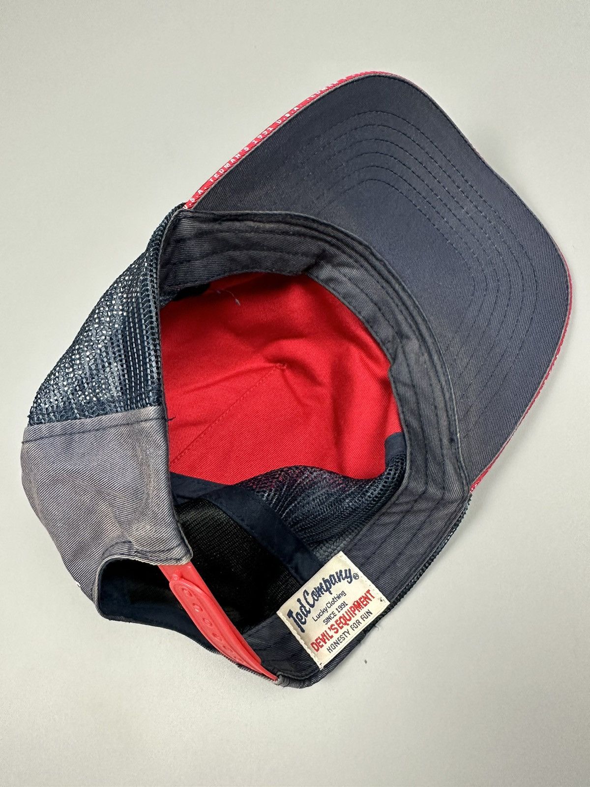 Japanese Brand × Tedman Vintage Ted Company Devil’s Company Hat Size ONE SIZE - 7 Thumbnail