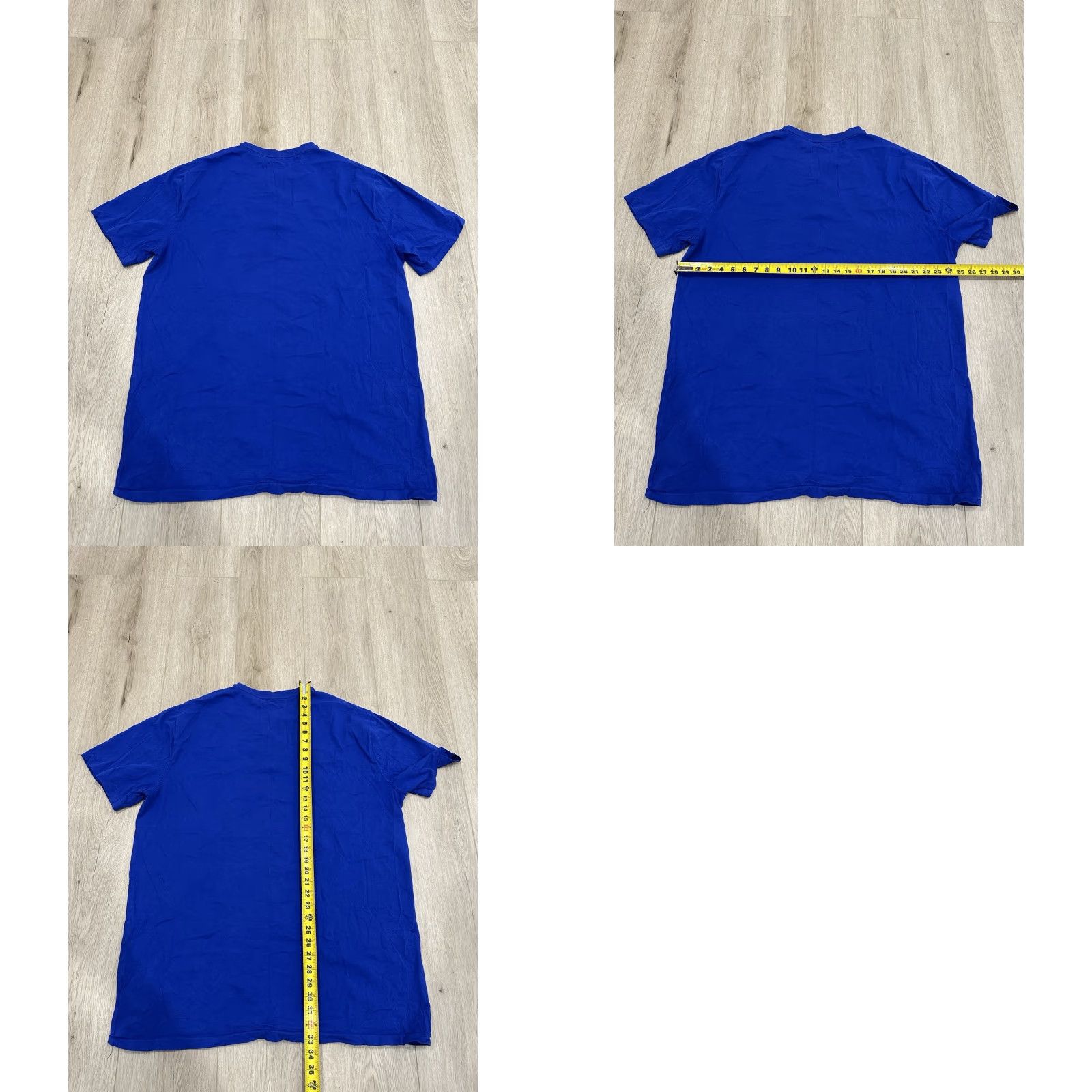Polo Ralph Lauren VINTAGE Polo Ralph Lauren Rare Jockey Bear Spell Out Shirt Stadium Blue XLT Men Short Sleeve Size US XL / EU 56 / 4 - 8 Thumbnail