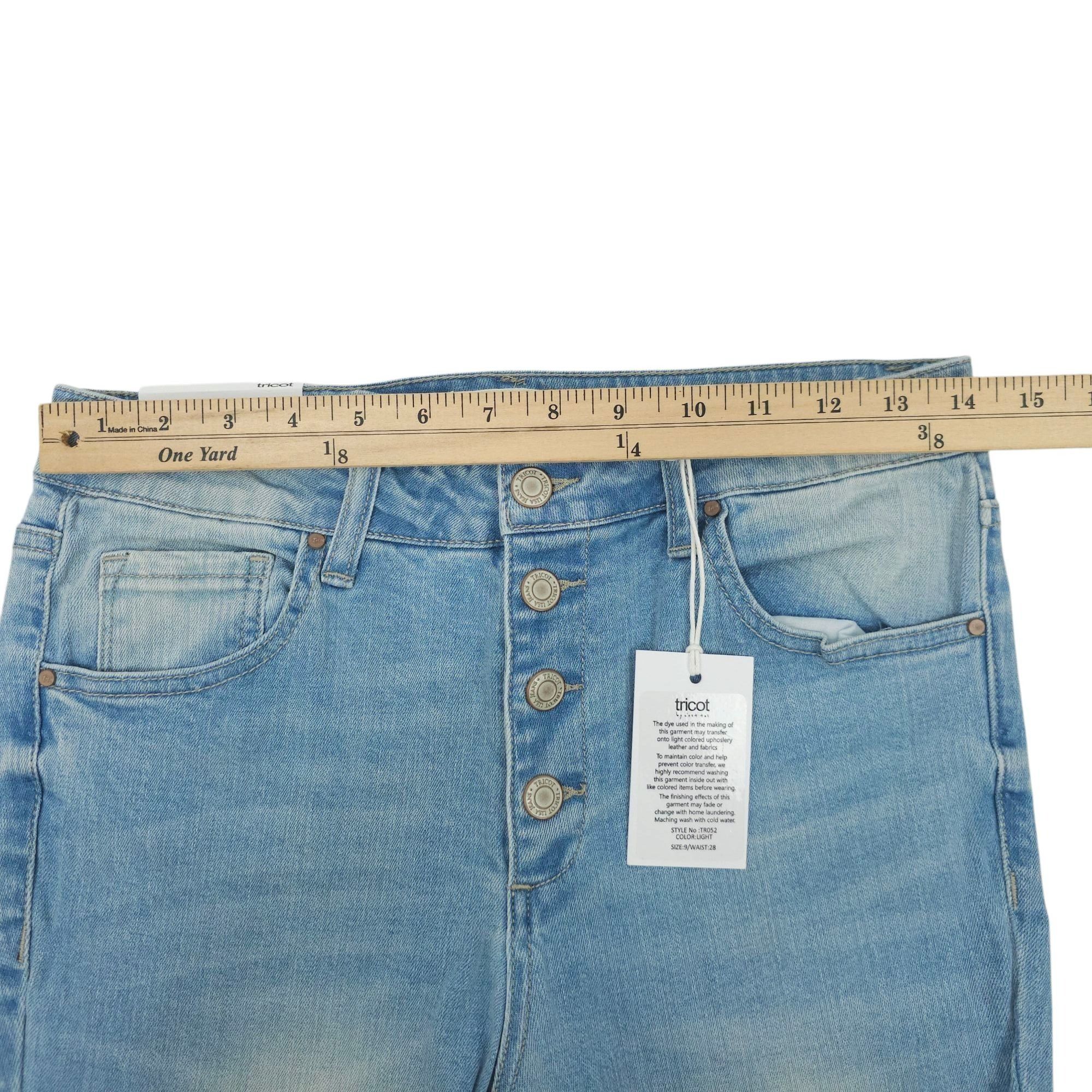 Other Tricot by C'est Toi Mid Rise Flare Jeans Womens Size 9/28 Size 28" / US 6 / IT 42 - 3 Thumbnail