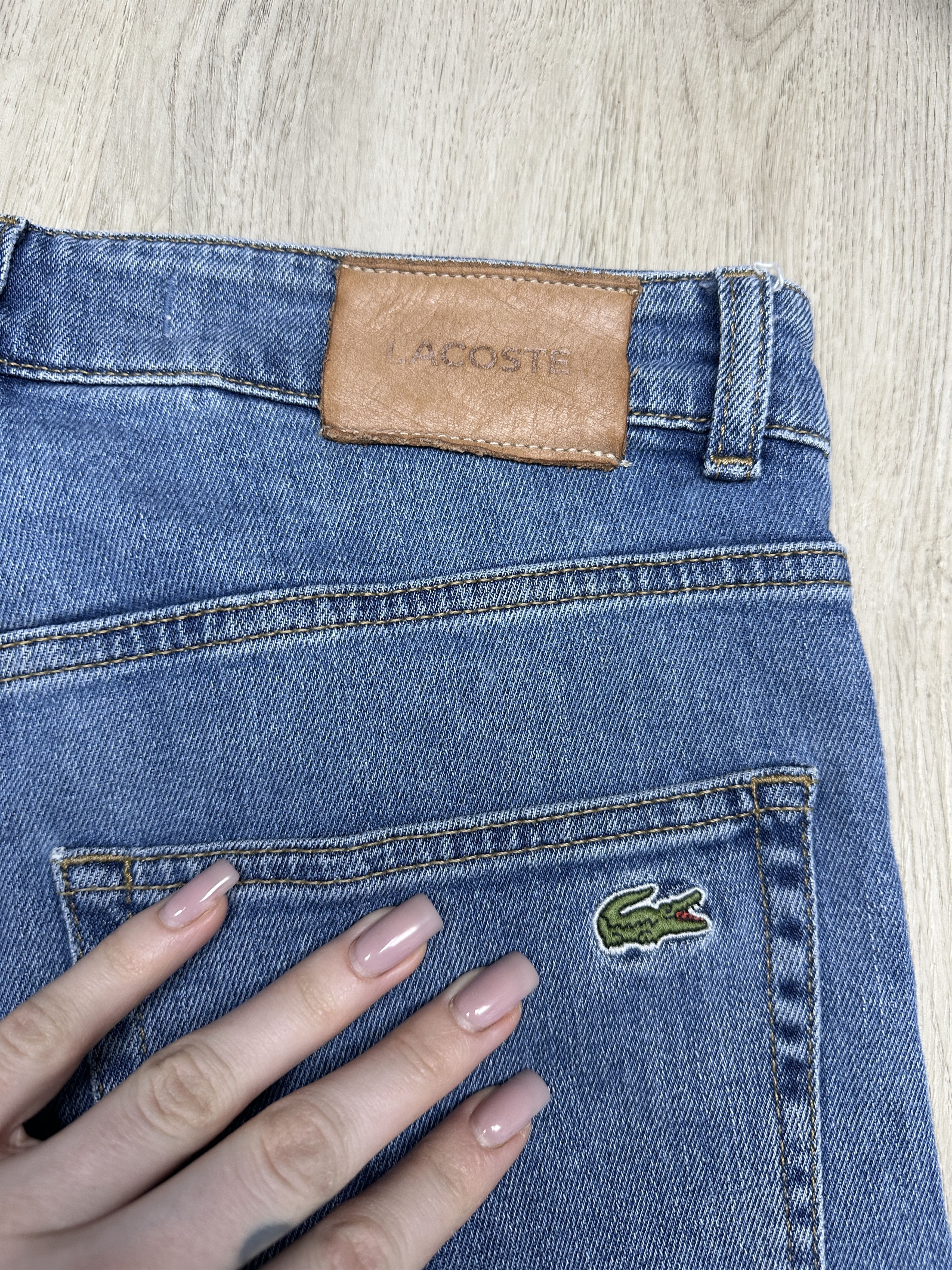 Lacoste Lacoste Mens Denim Pants Jeans Slim Fit Size US 30 / EU 46 - 8 Thumbnail