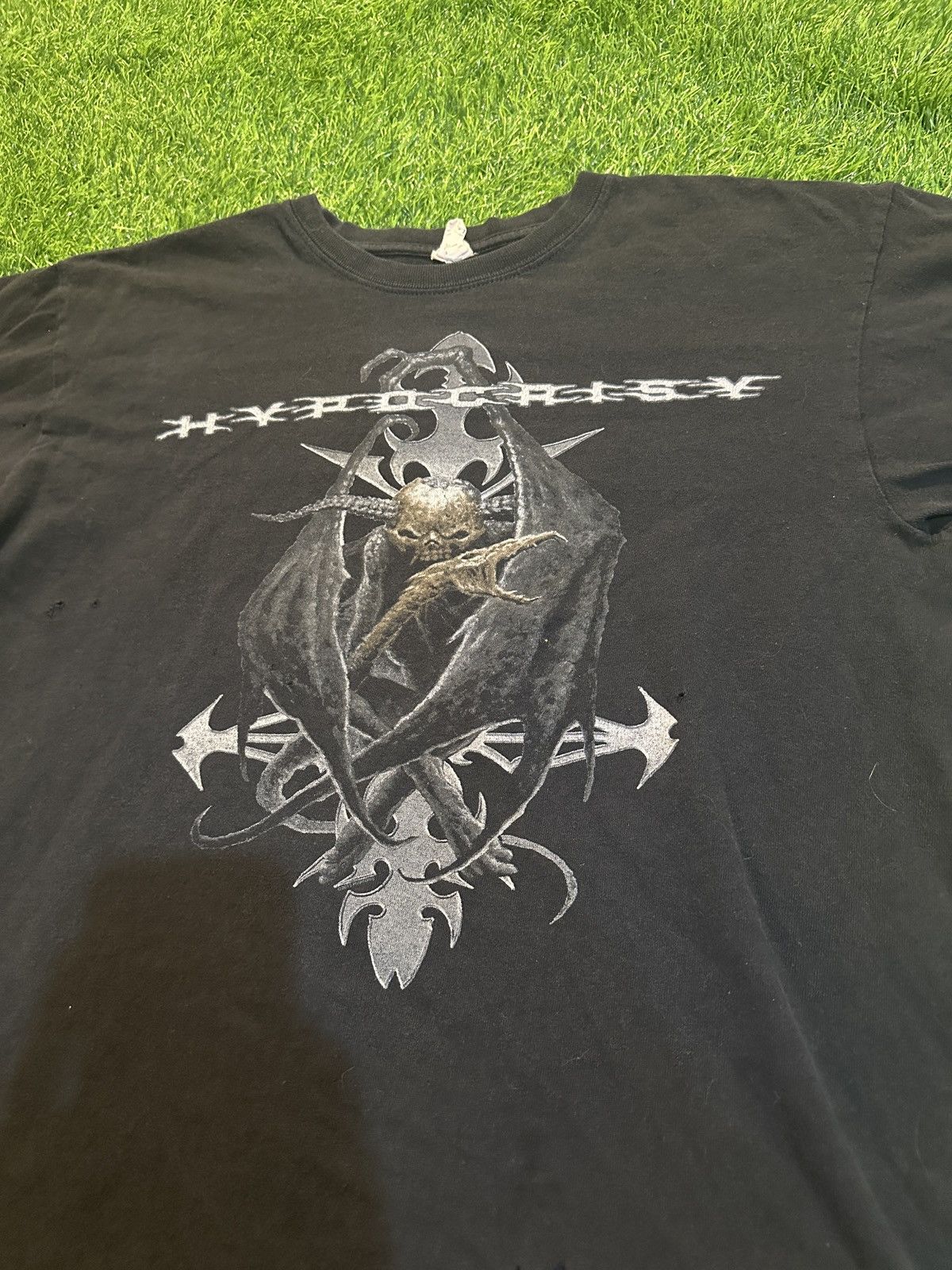 Vintage Hypocrisy evil cross tee shirt size L Size US L / EU 52-54 / 3 - 2 Thumbnail