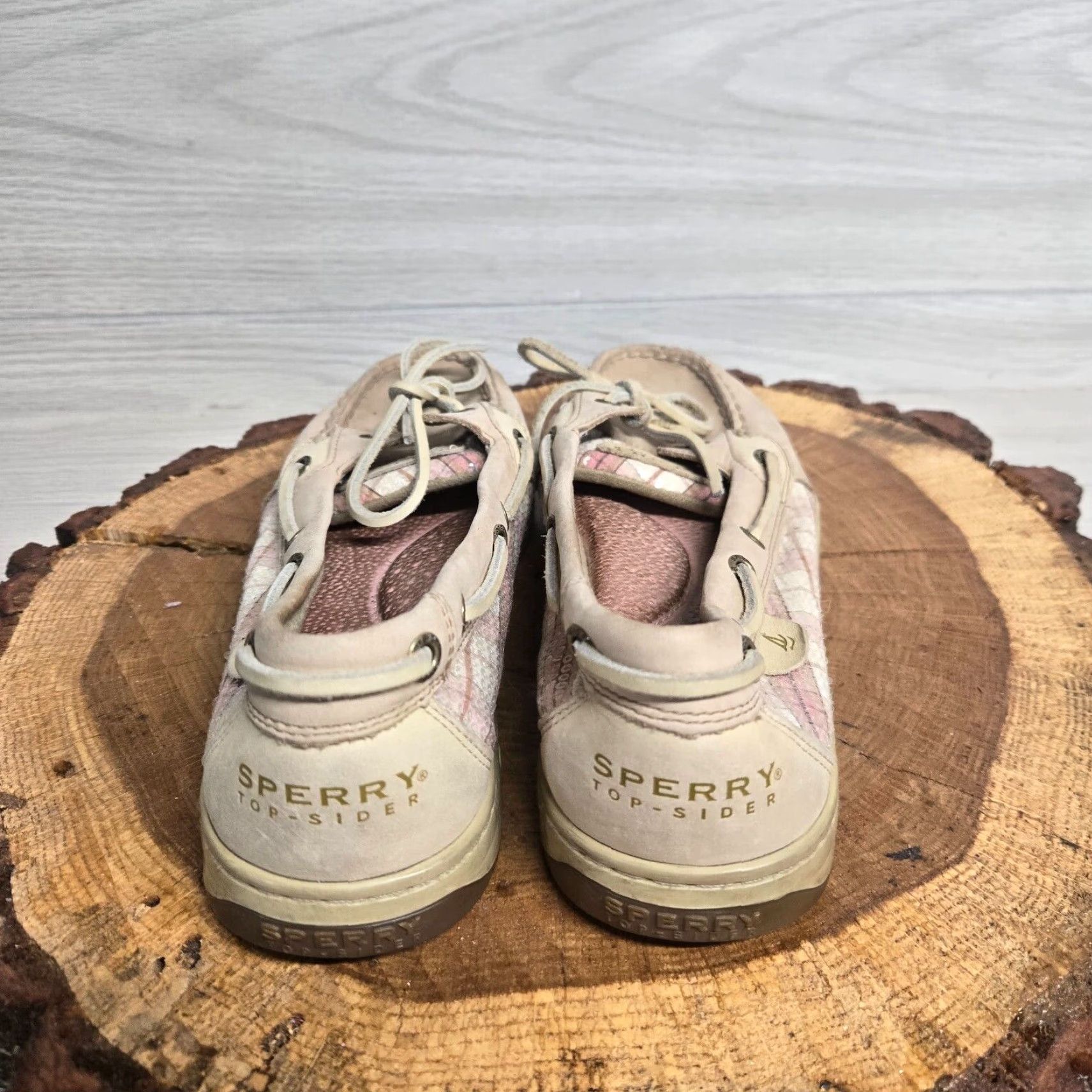 Sperry SPERRY Top Sider Angelfish Boat Shoes Slip On Brown Adult Women 10M Classic Nautical Size L / US 10 / IT 46 - 4 Thumbnail
